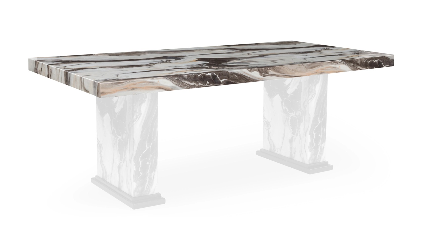 RECT Dining Room Table Top