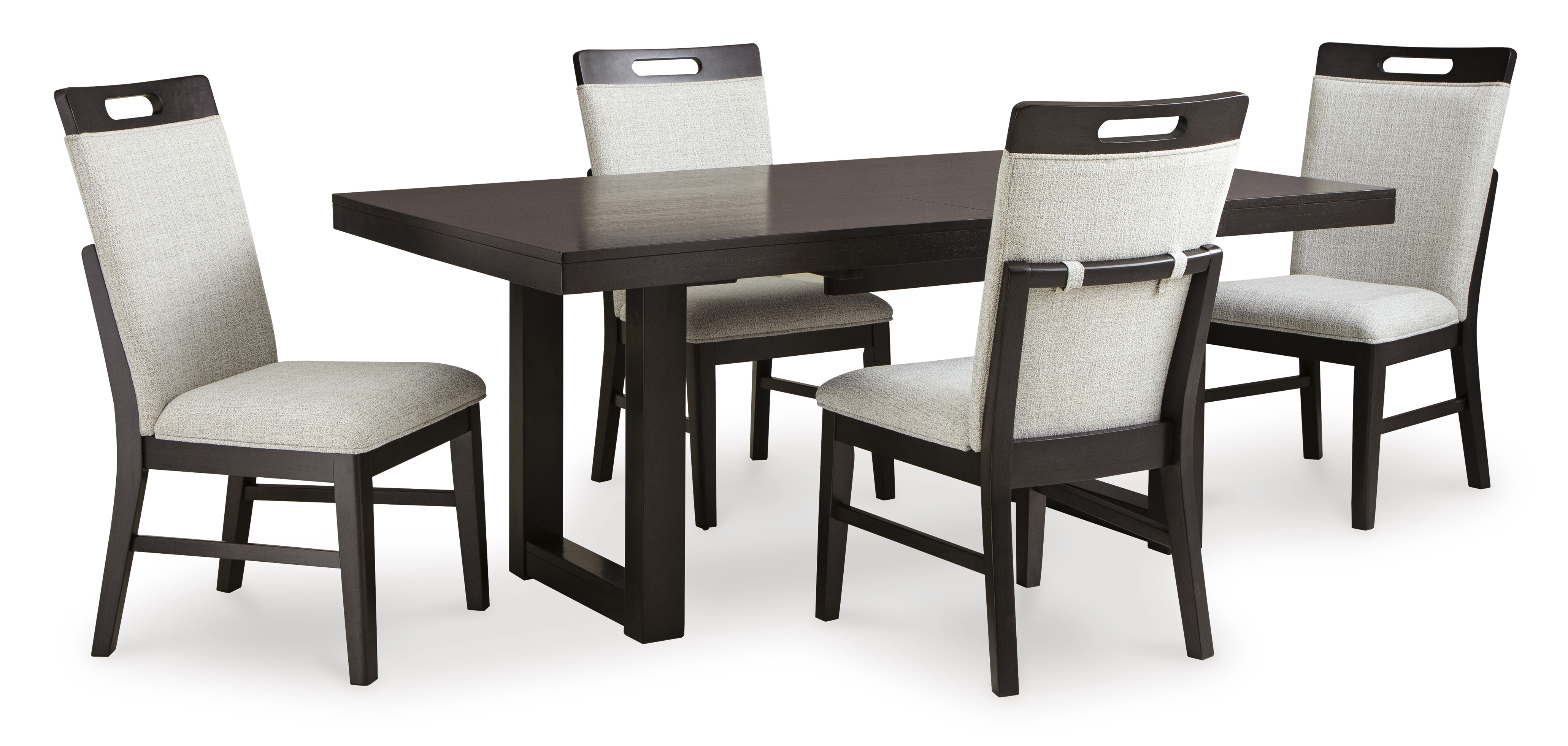 Ashley Furniture Neymorton Light Gray Brown 5pc Dining Room Set