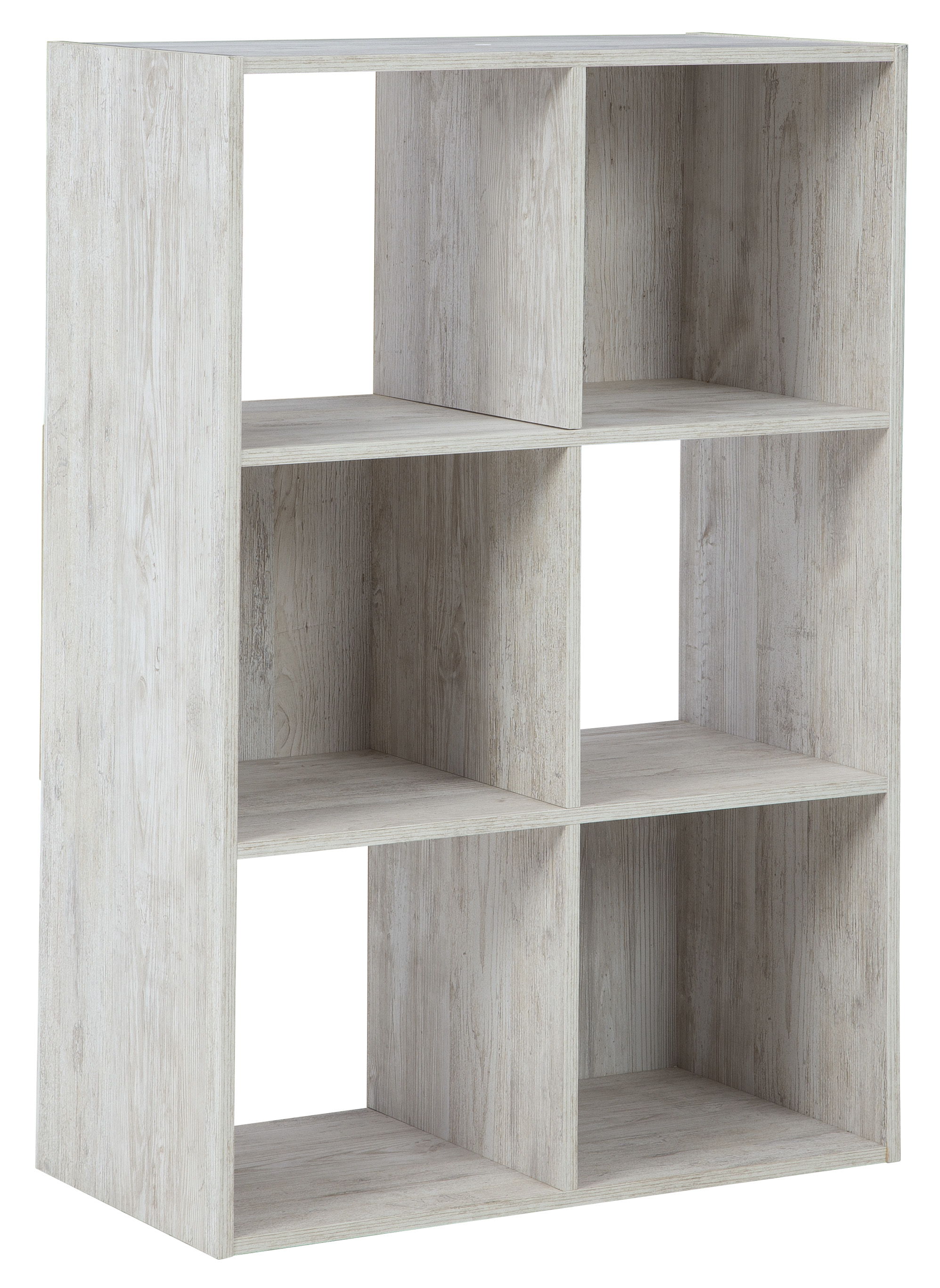 Ashley Furniture Paxberry Whitewash Six Cube Organizer