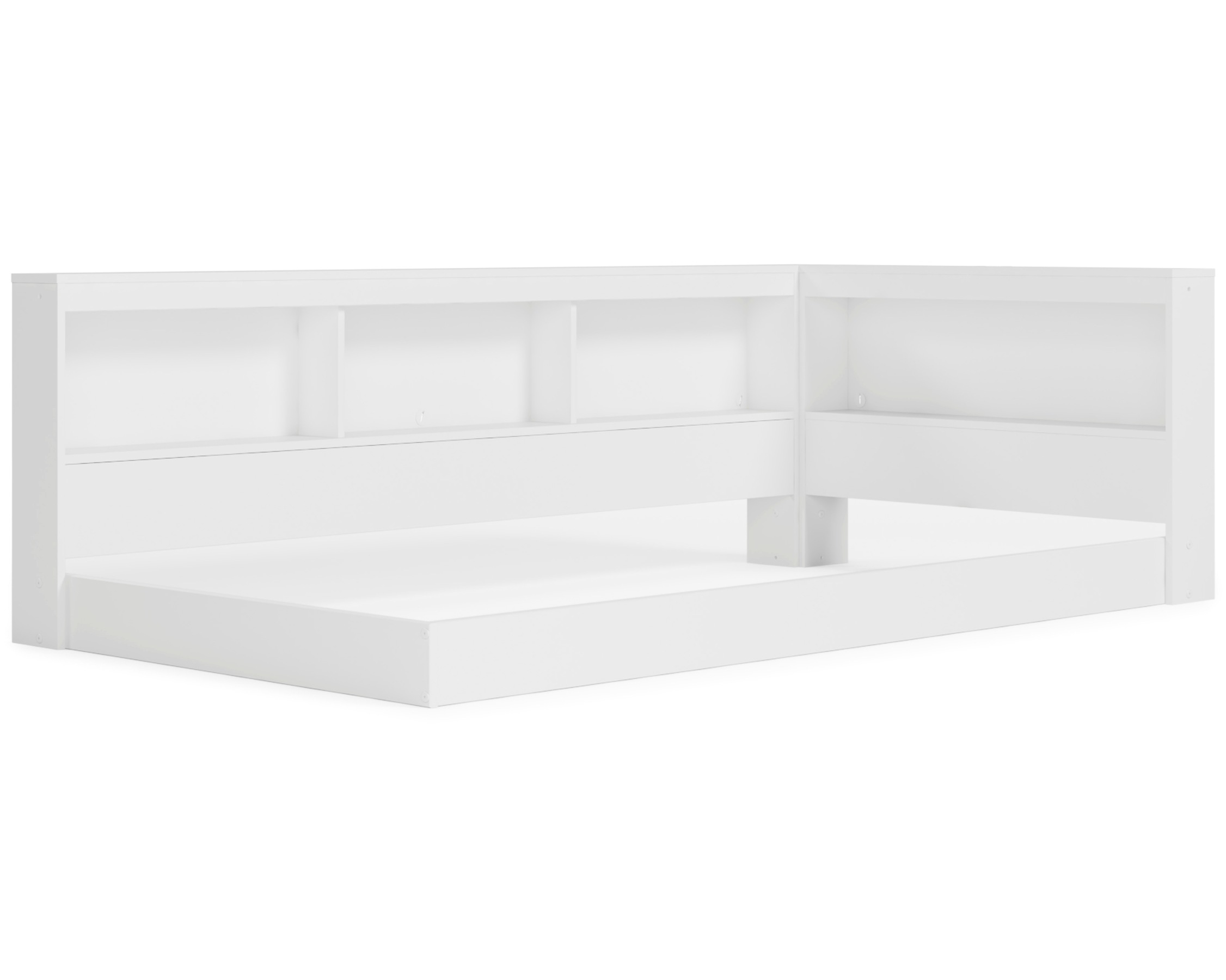Ashley Furniture Piperton White Twin Bookcase Bed