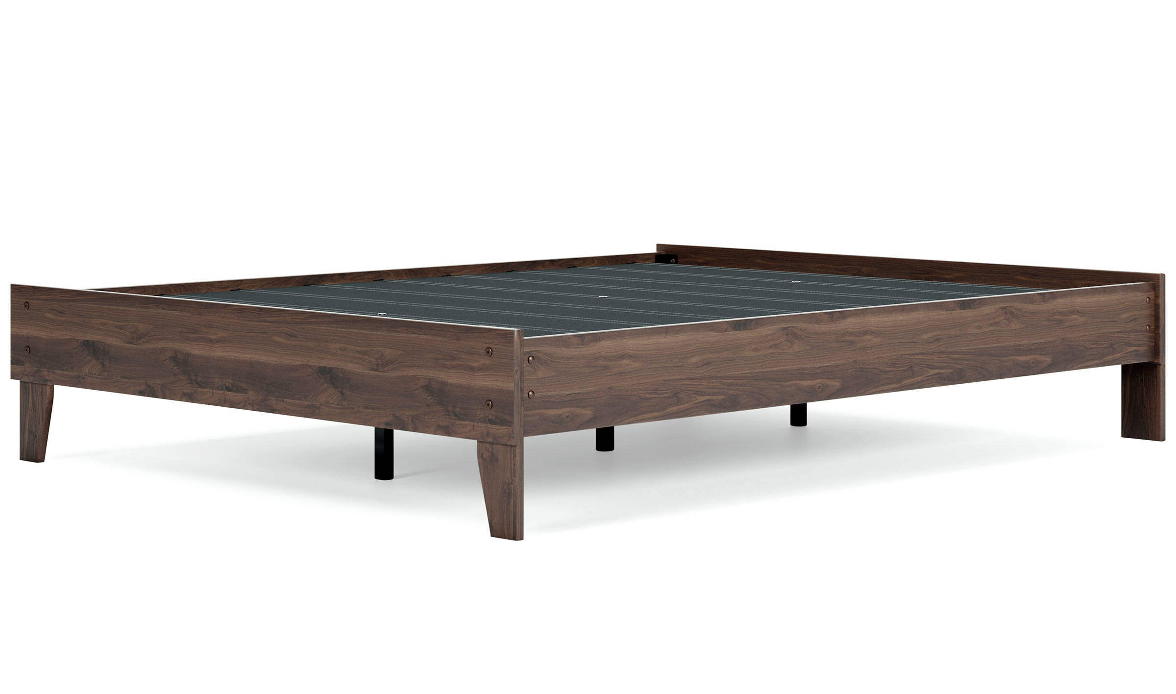 Ashley Furniture Calverson Mocha Queen Platform Bed
