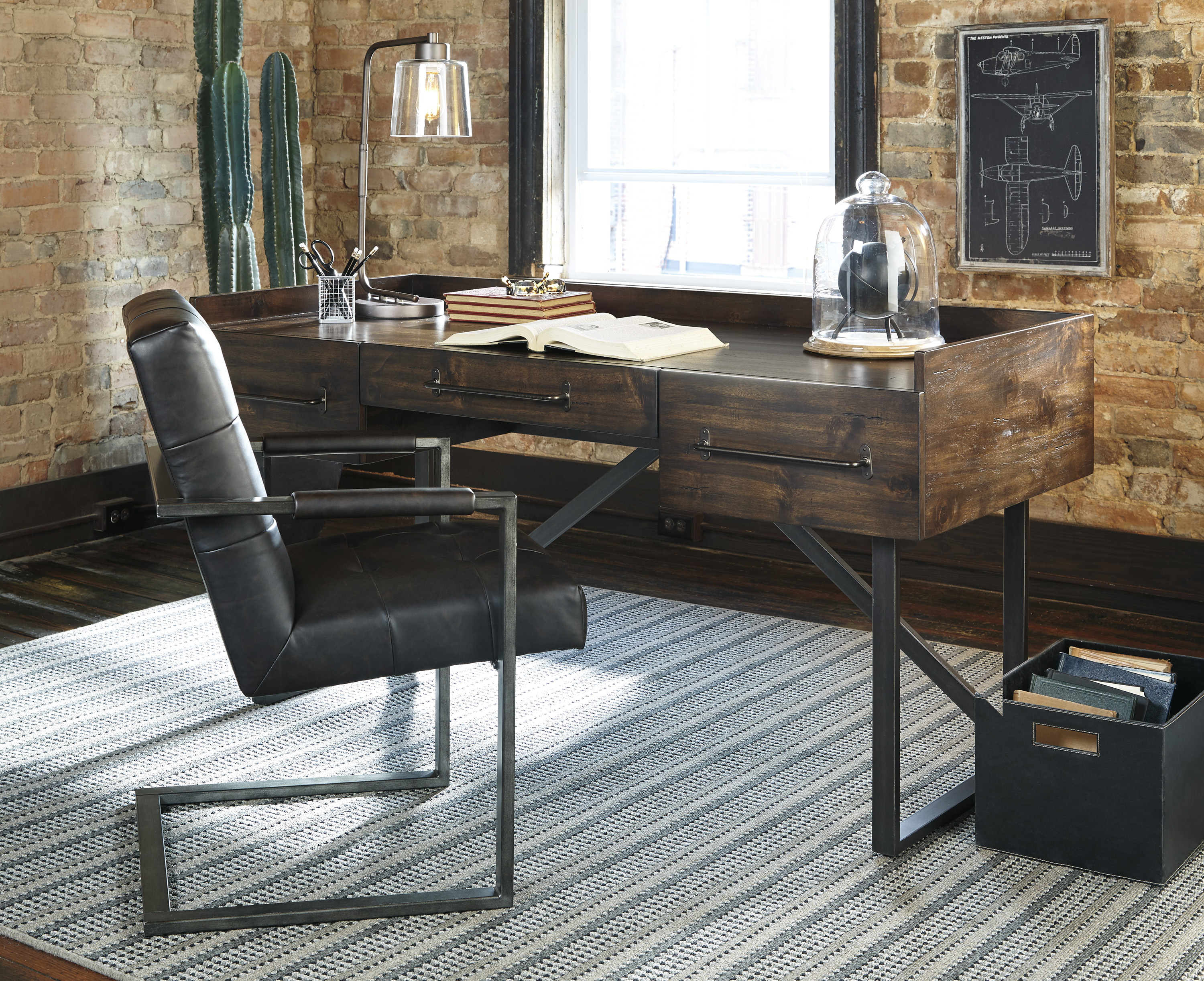 Ashley Furniture Starmore 3pc Office Furniture Set