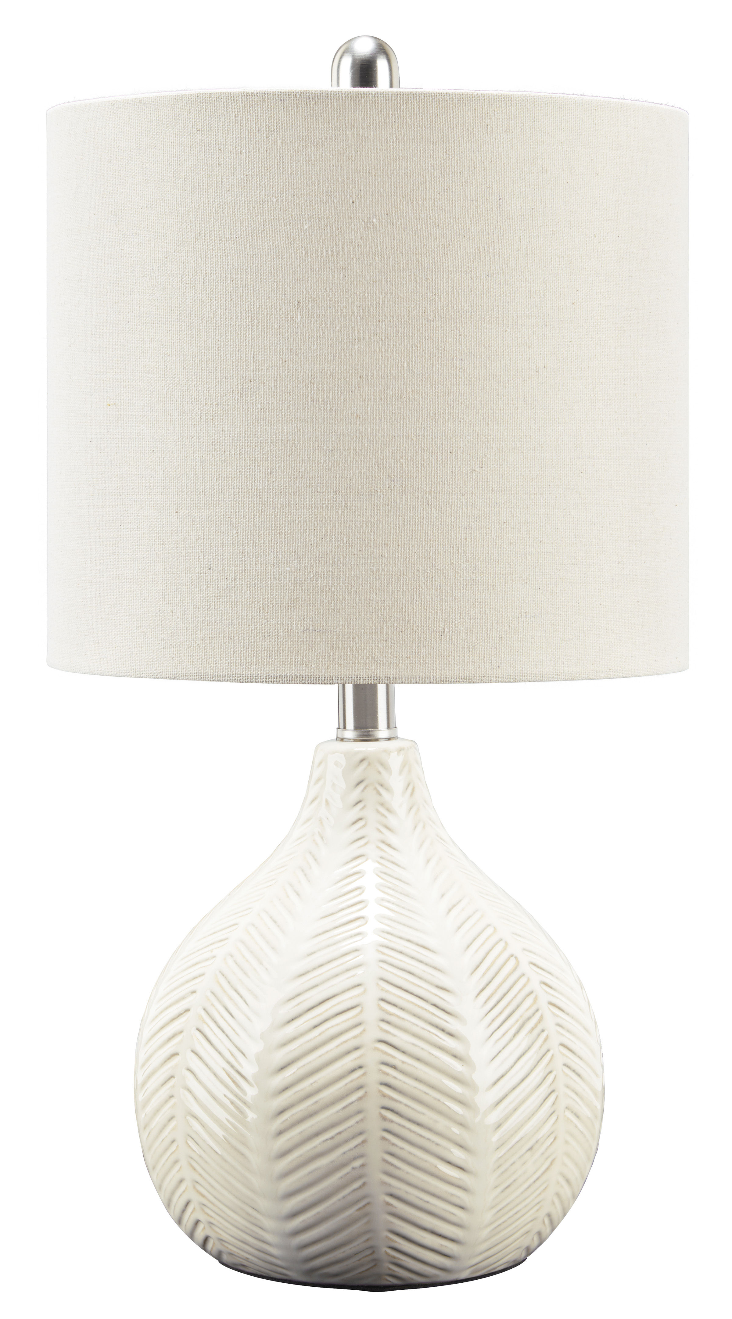 Ashley Furniture Rainermen Off White Ceramic Table Lamp