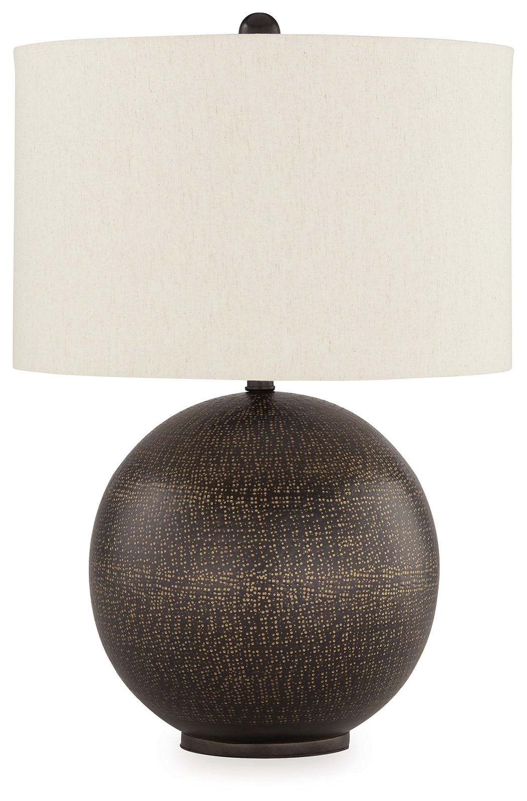 Ashley Furniture Hambell Black Gold Metal Table Lamp