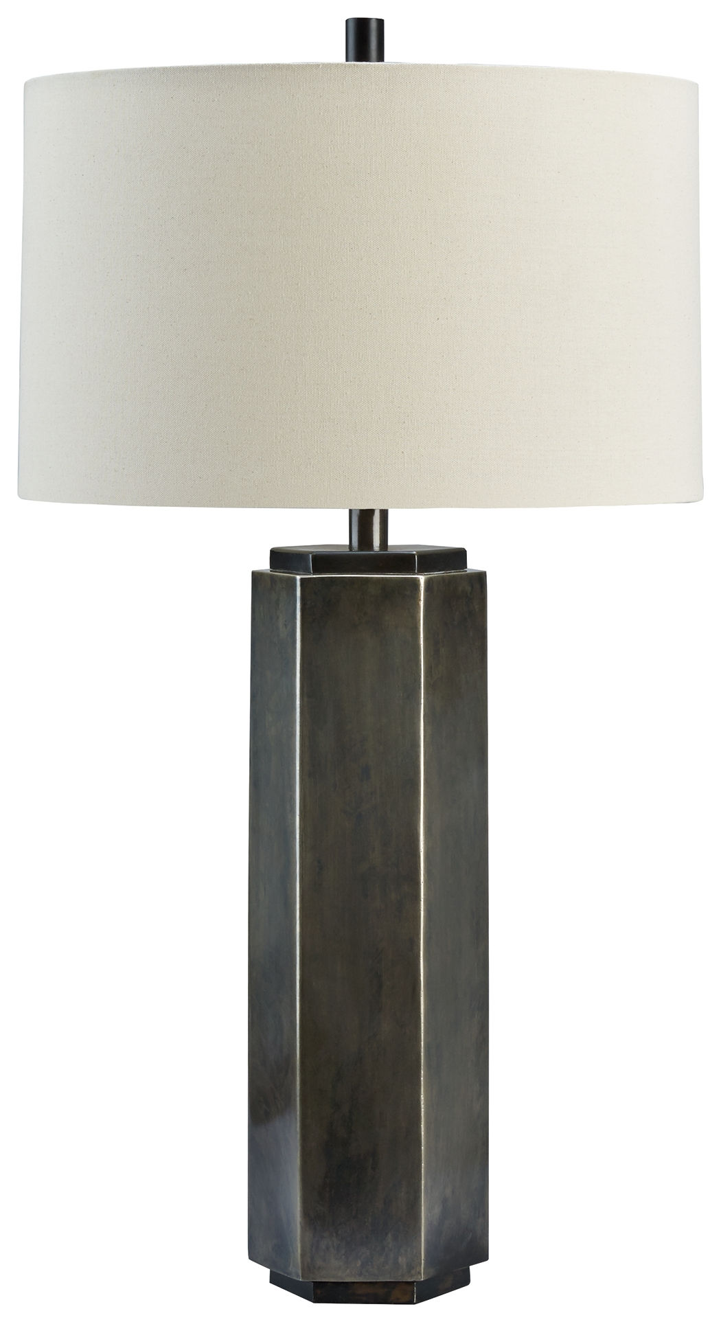 Ashley Furniture Dirkton Antique Pewter Metal Table Lamp