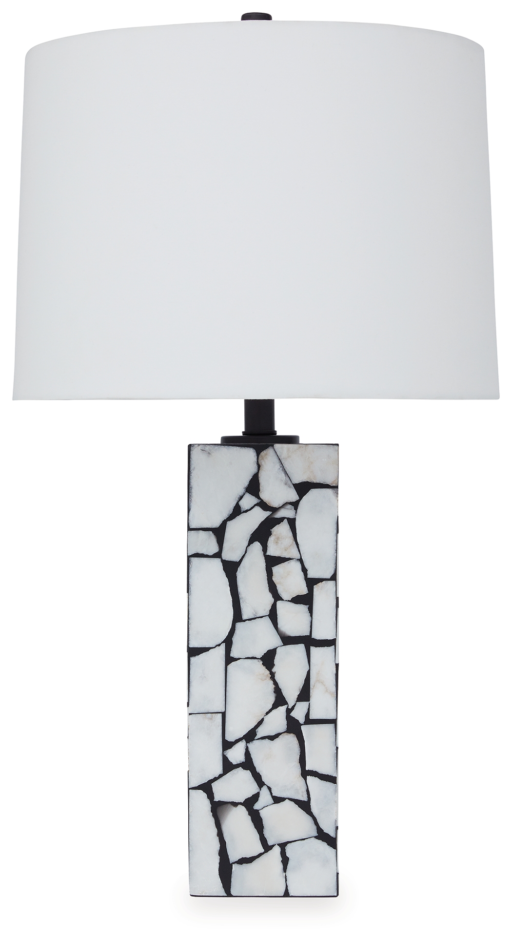 Ashley Furniture Macaria White Black Table Lamp