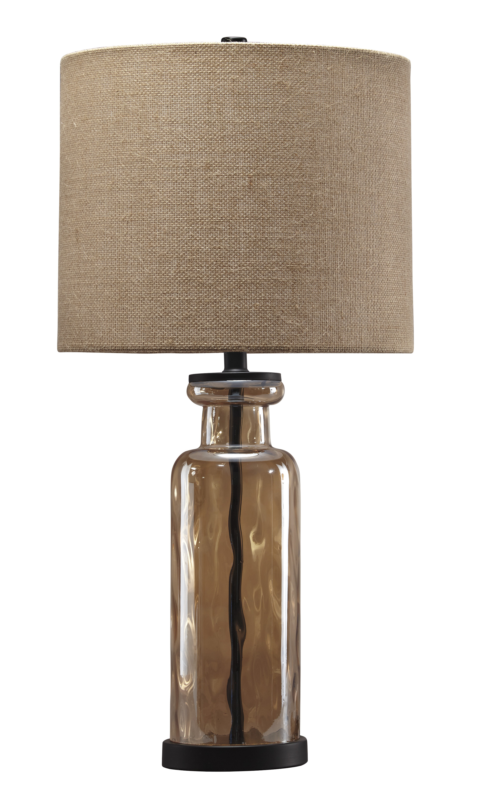 Ashley Furniture Laurentia Champagne Glass Table Lamp