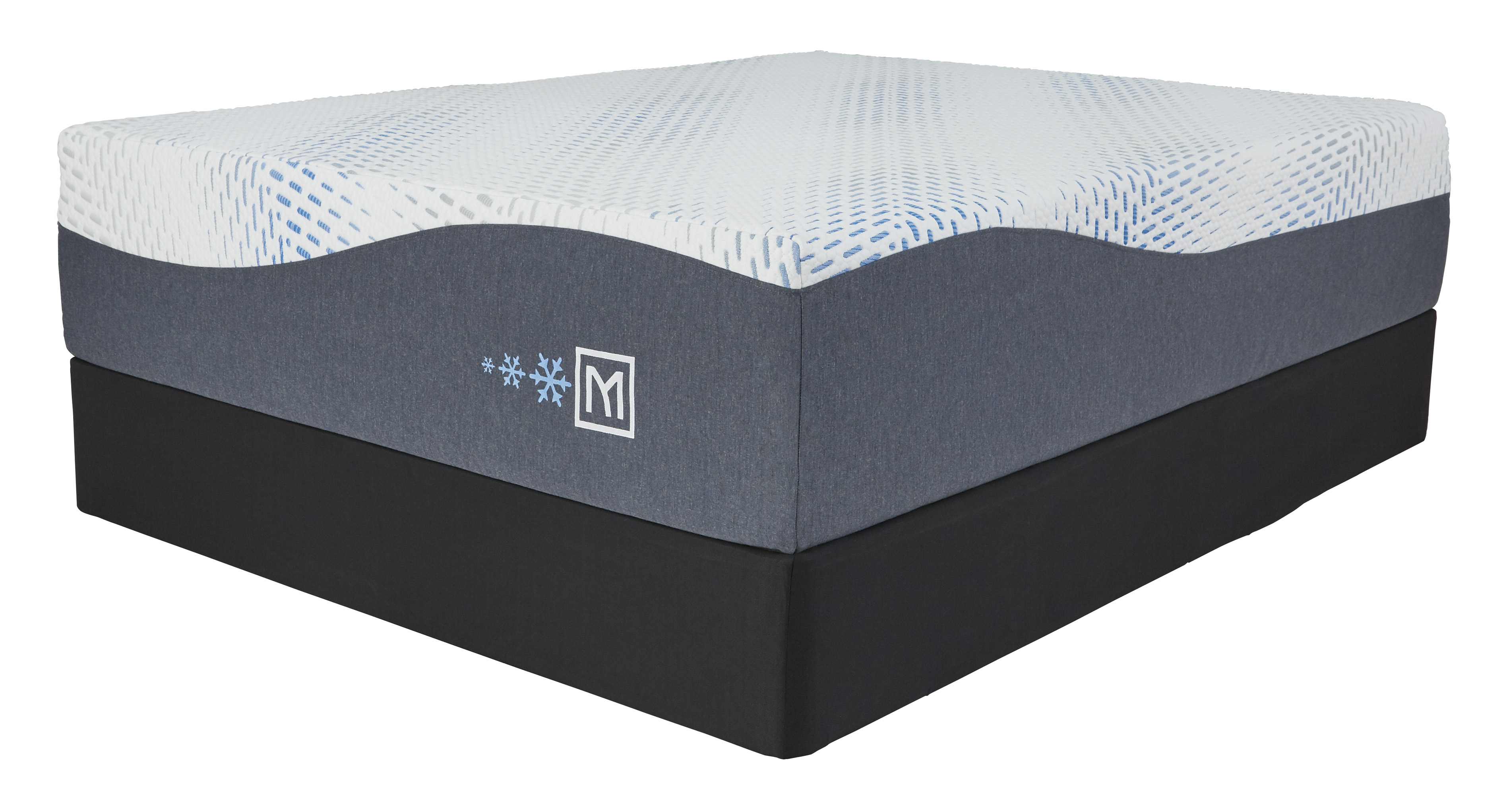 Ashley Furniture Millennium Luxury Gel Latex And Memory Foam Cal King Mattr...