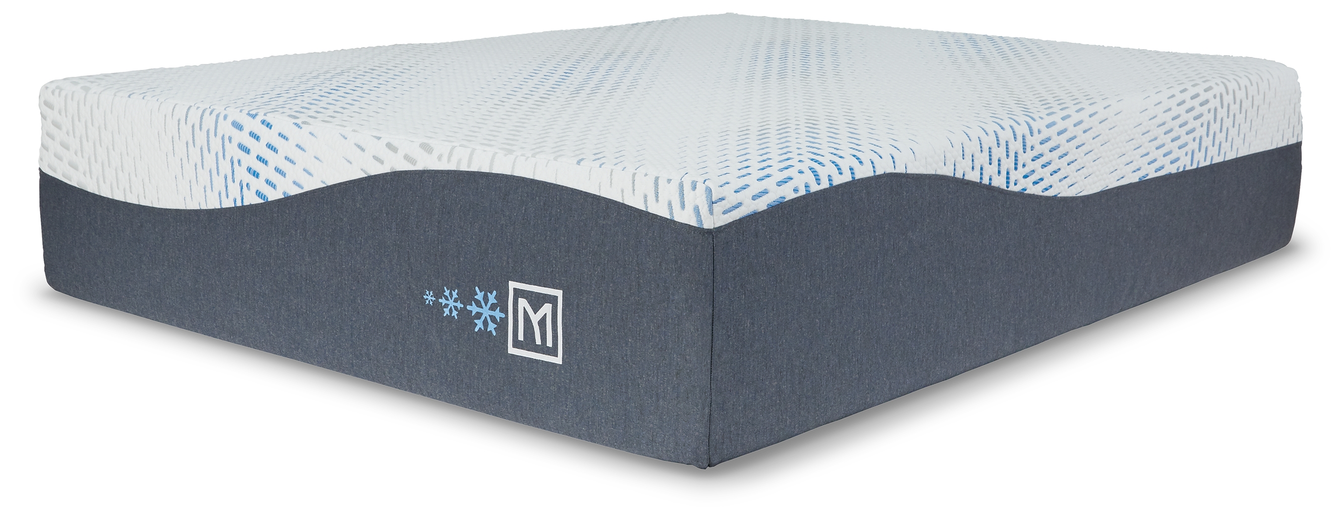 Ashley Furniture Millennium Luxury Gel Latex And Memory Foam White Cal King...