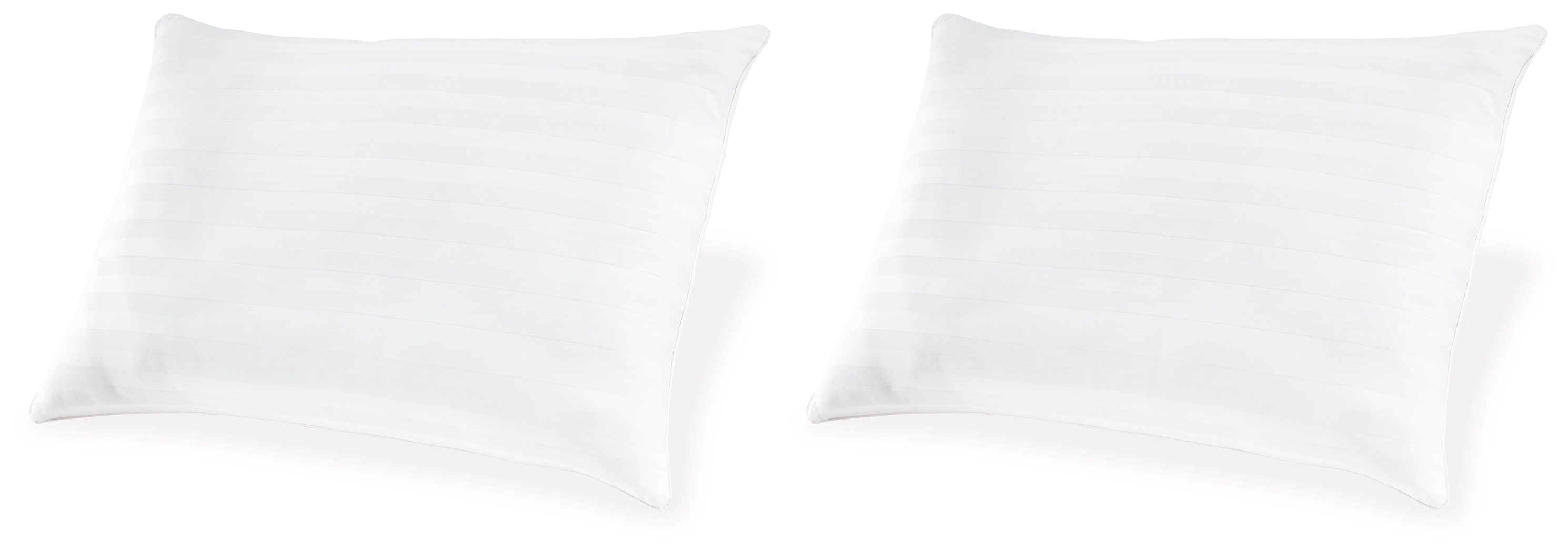 2 Ashley Furniture Zephyr 2.0 White Cotton Pillows
