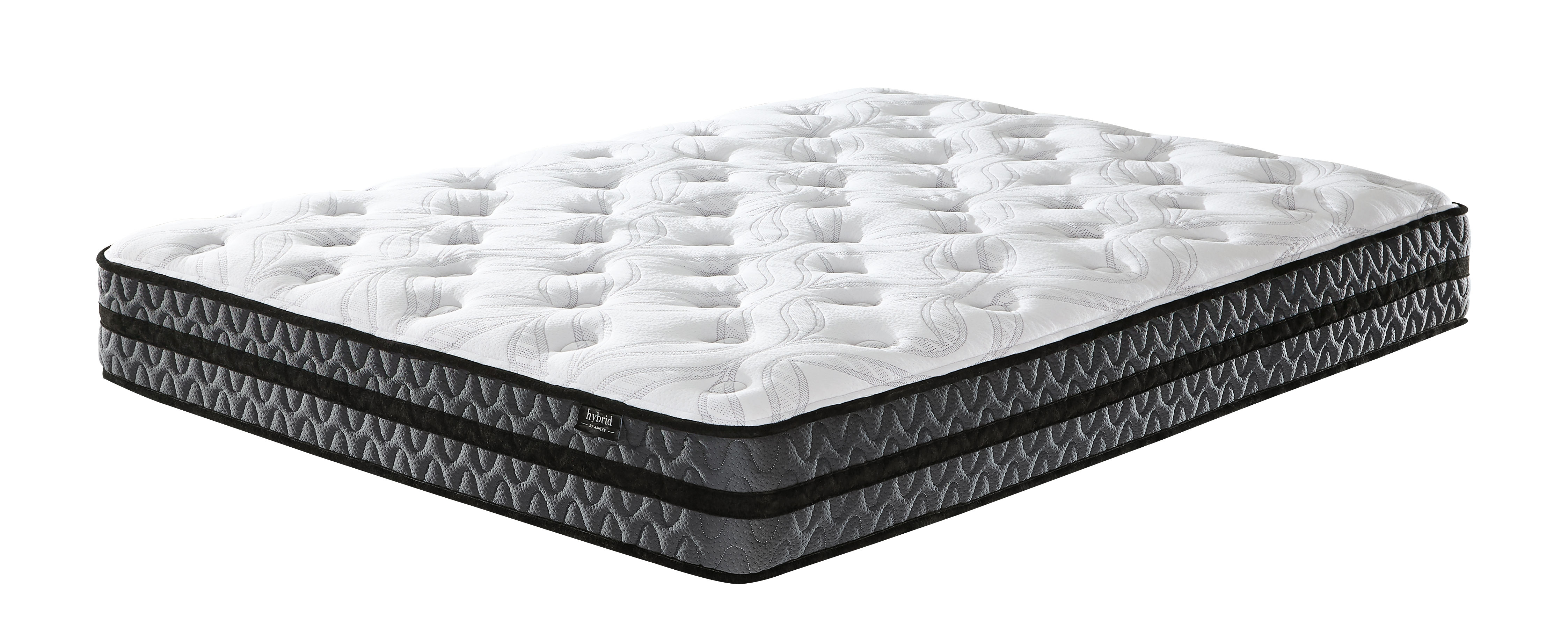 Ashley Furniture 10 Inch Pocketed Hybrid White King Mattress