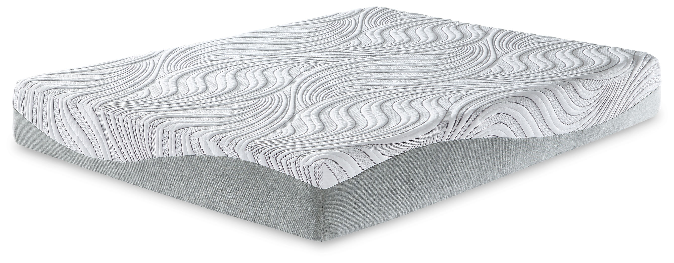 Ashley Furniture 10 Inch Memory Foam White King Mattress