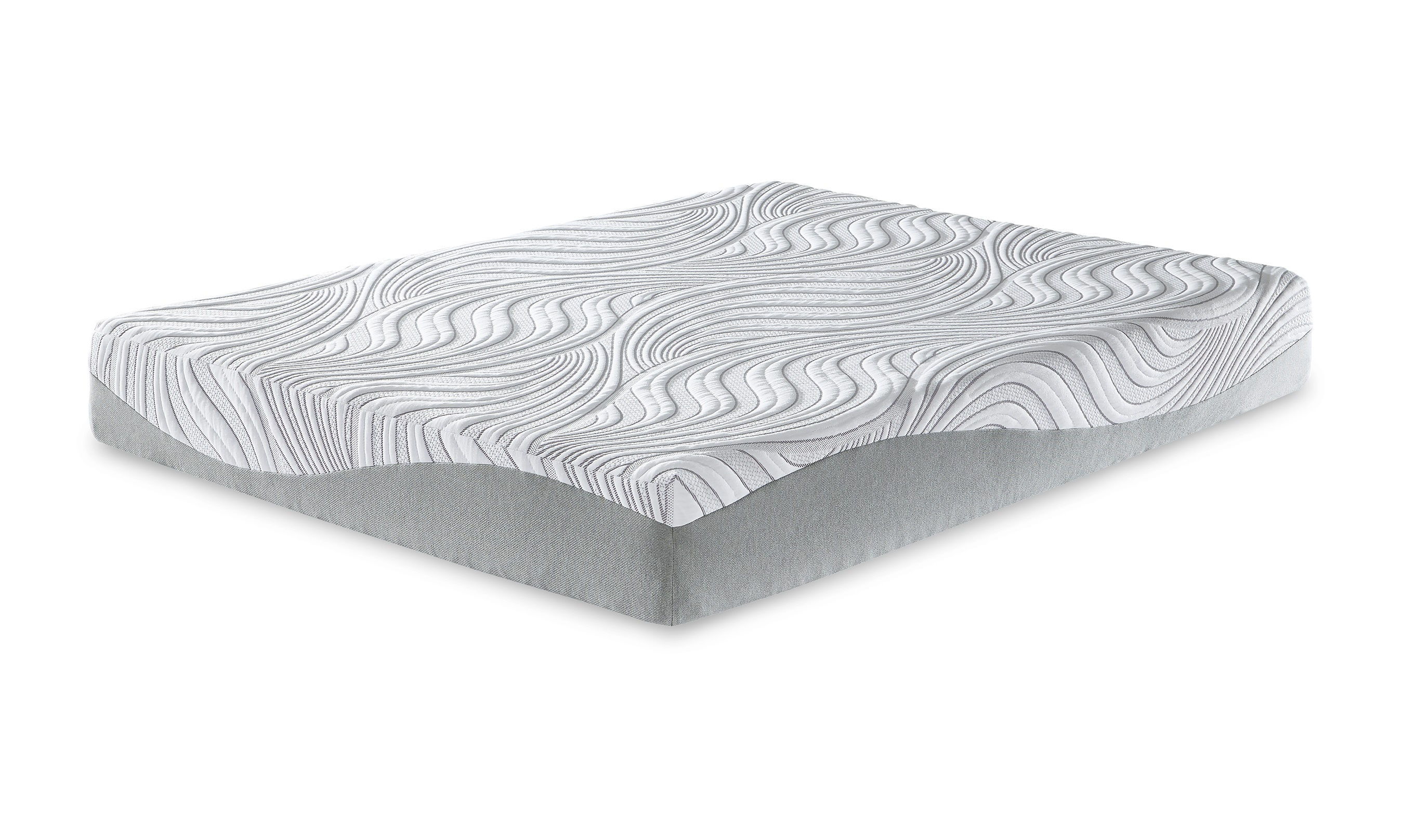 Ashley Furniture 10 Inch Memory Foam White Twin Mattress