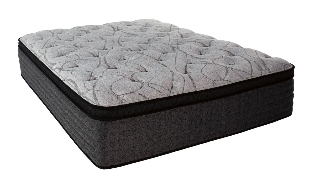 Ashley Furniture RAC Eurotop Light Gray King Mattress
