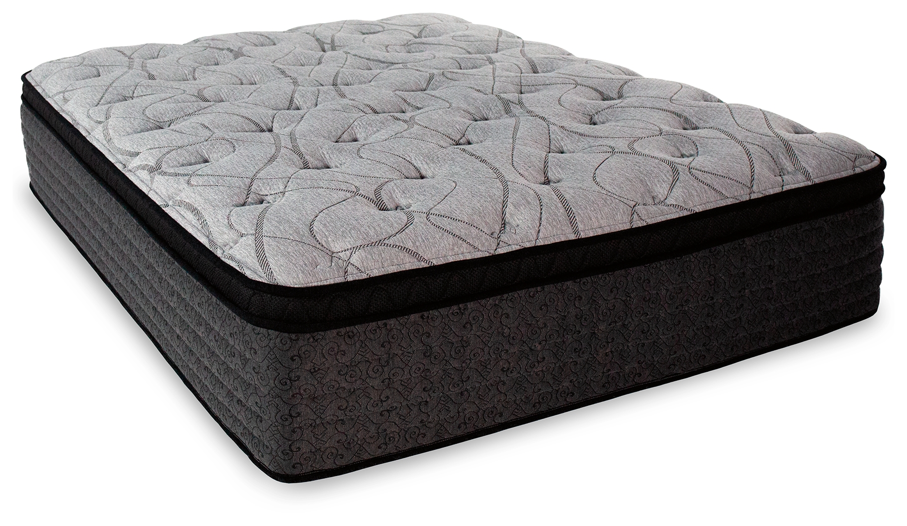 Ashley Furniture RAC Eurotop Light Gray Queen Mattress