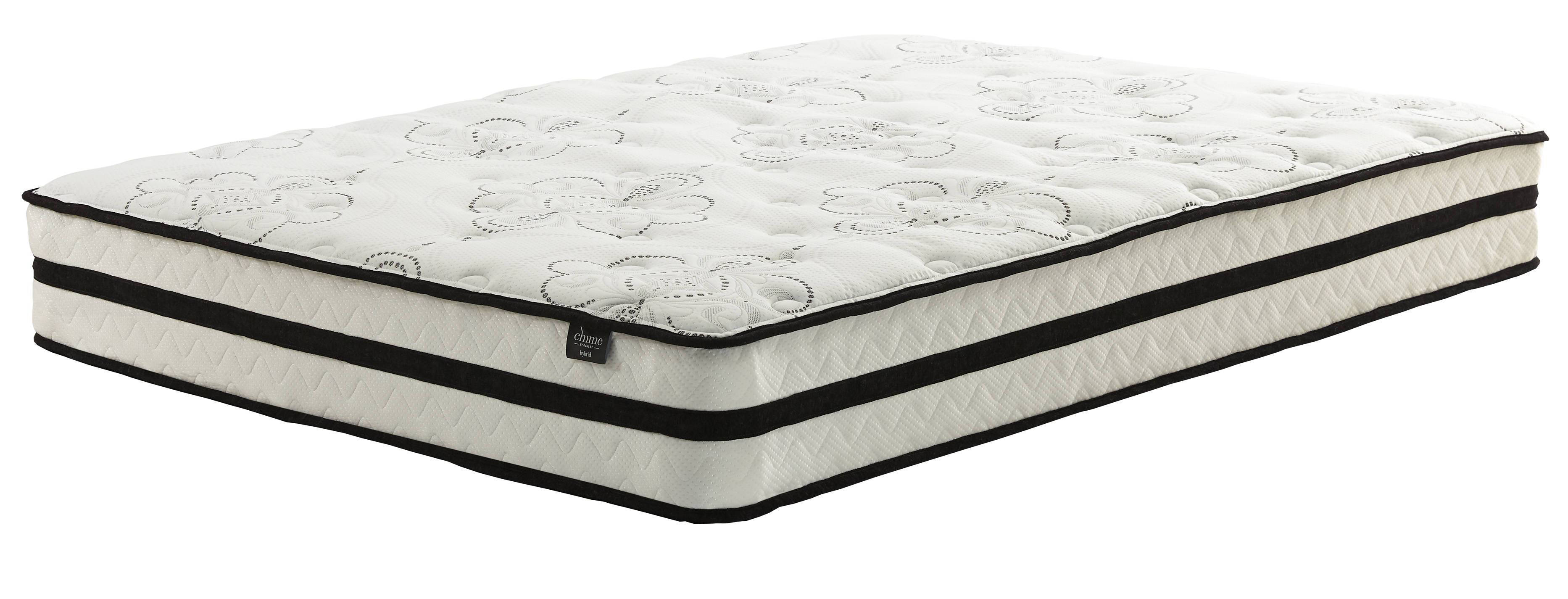 Ashley Furniture White Chime 10 Inch Hybrid Full Mattress
