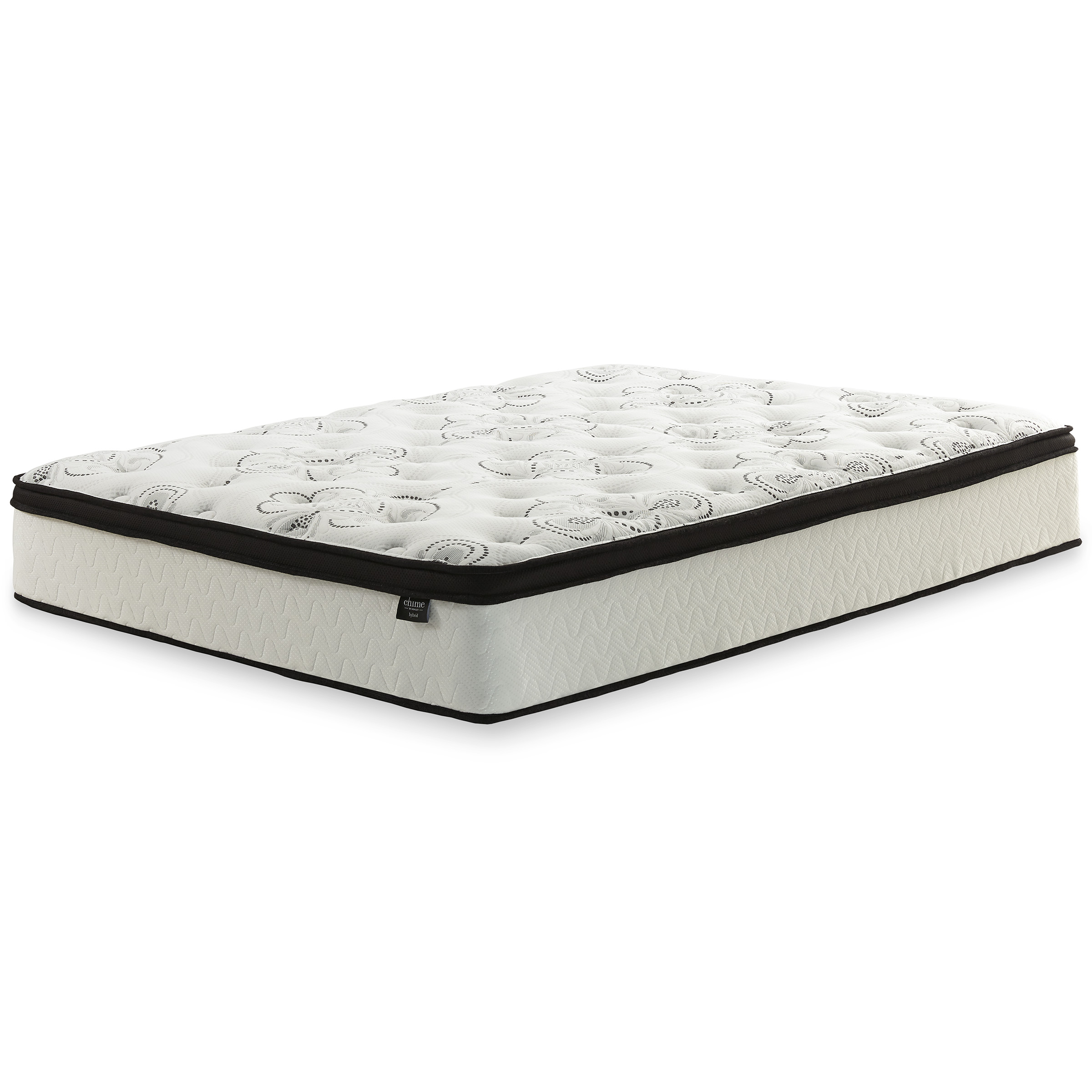 Ashley Furniture White Chime 12 Inch Hybrid Queen Mattress