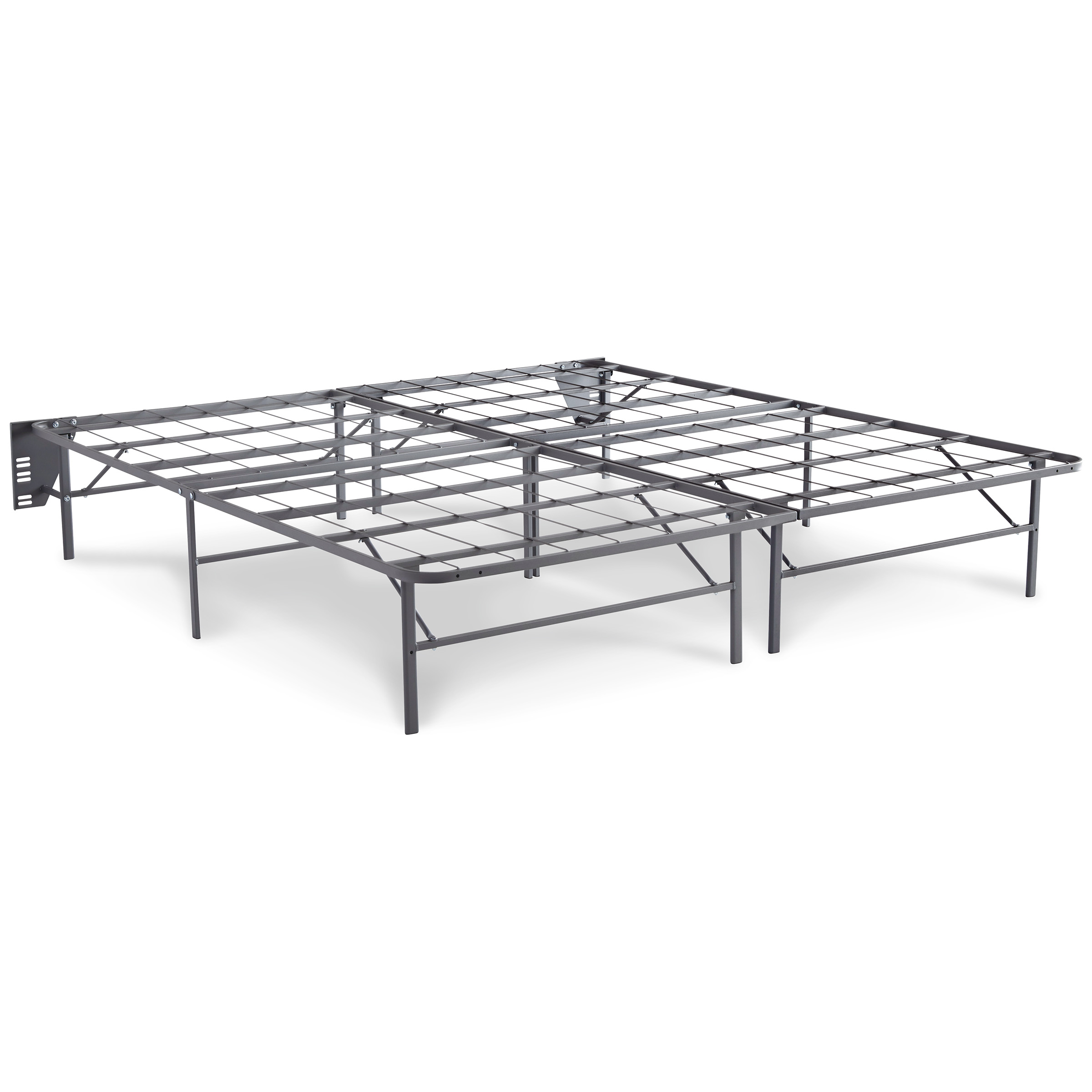 2 Ashley Furniture Better Than A Boxspring Gray King Foundations