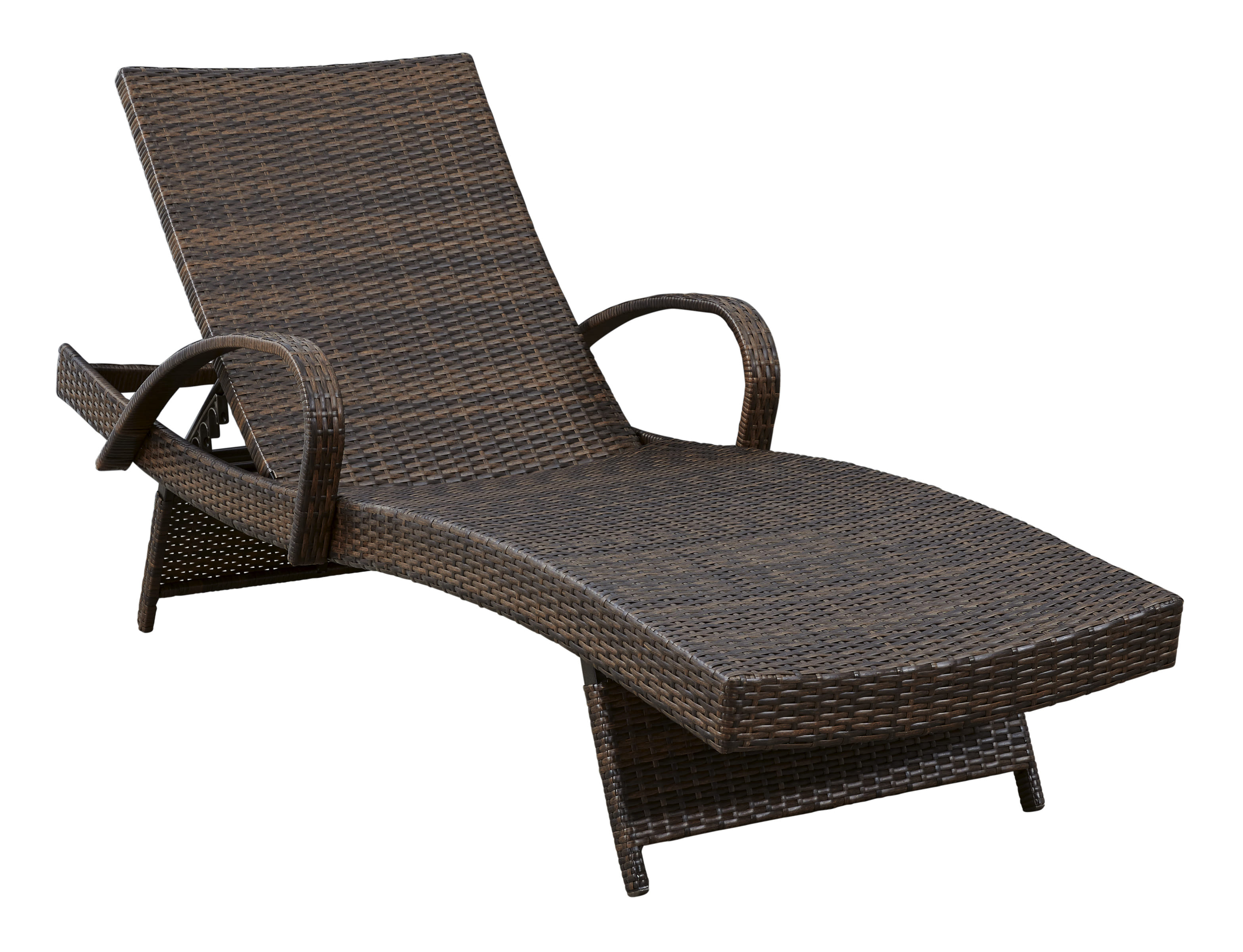 2 Ashley Furniture Kantana Casual Brown Chaise Lounges