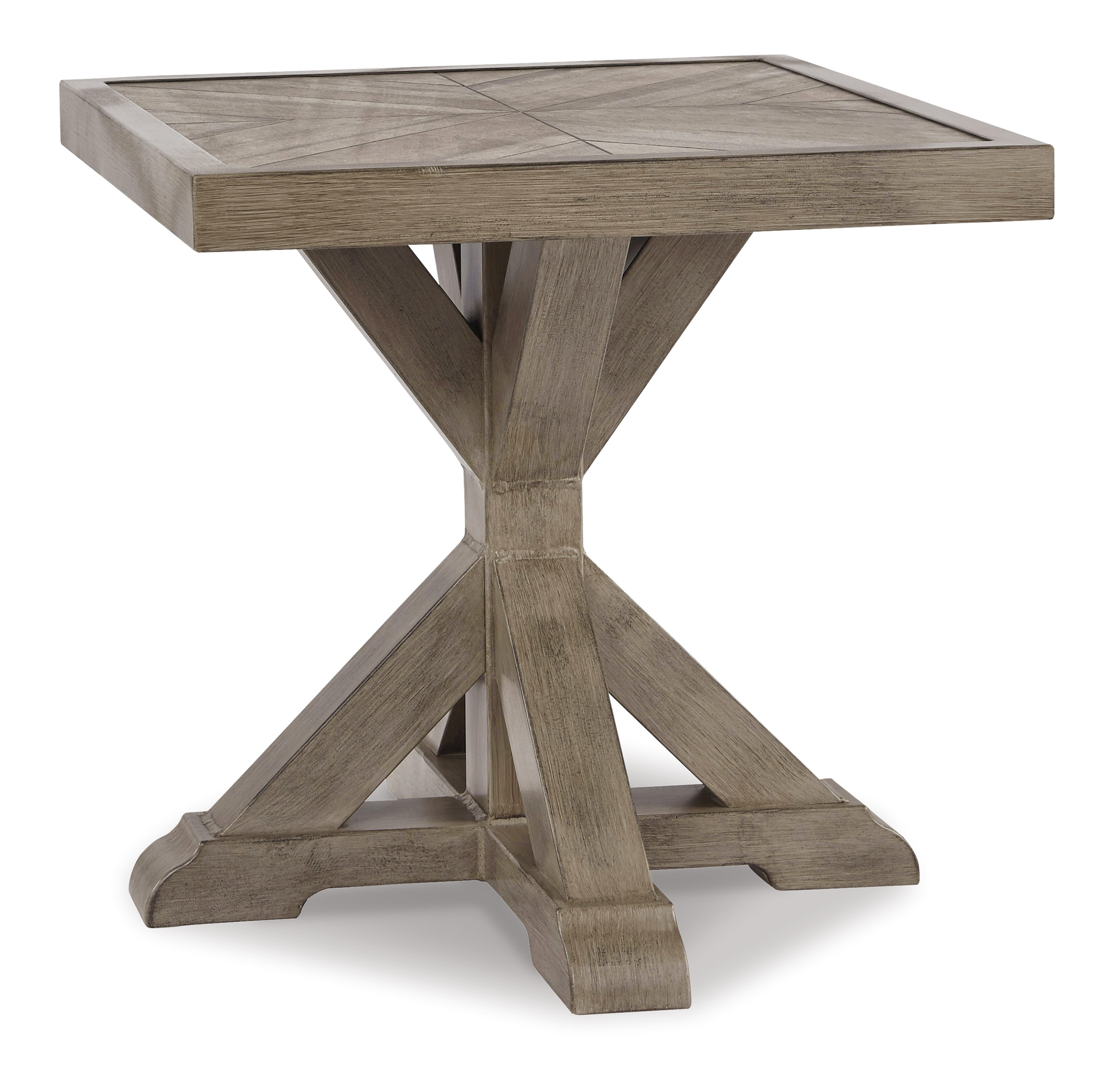 Ashley Furniture Beachcroft Beige Square End Table
