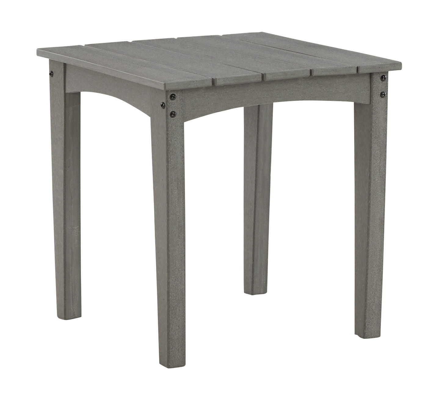 Ashley Furniture Visola Gray Outdoor Square End Table