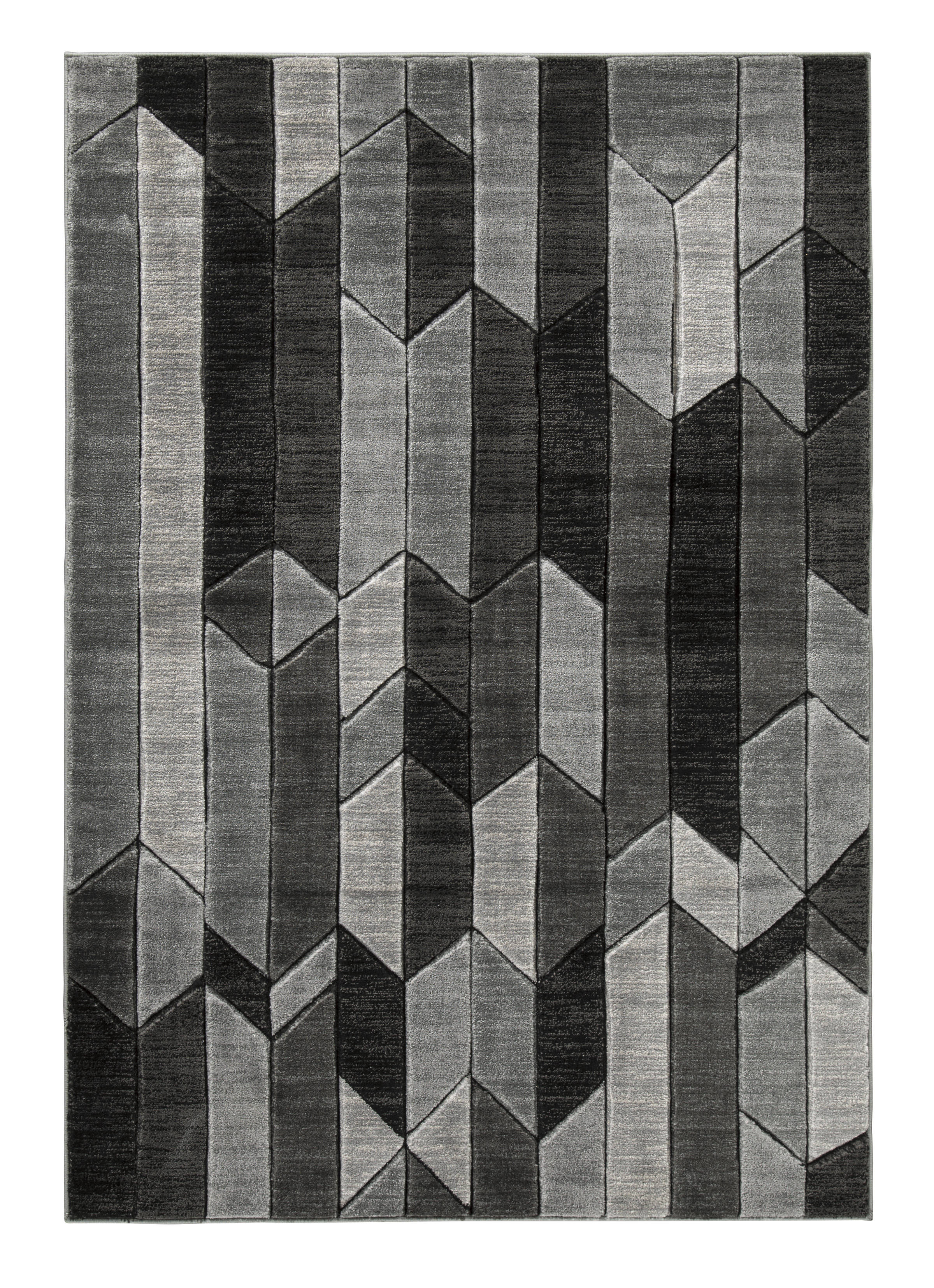 Ashley Furniture Chayse Black Gray Large Rug