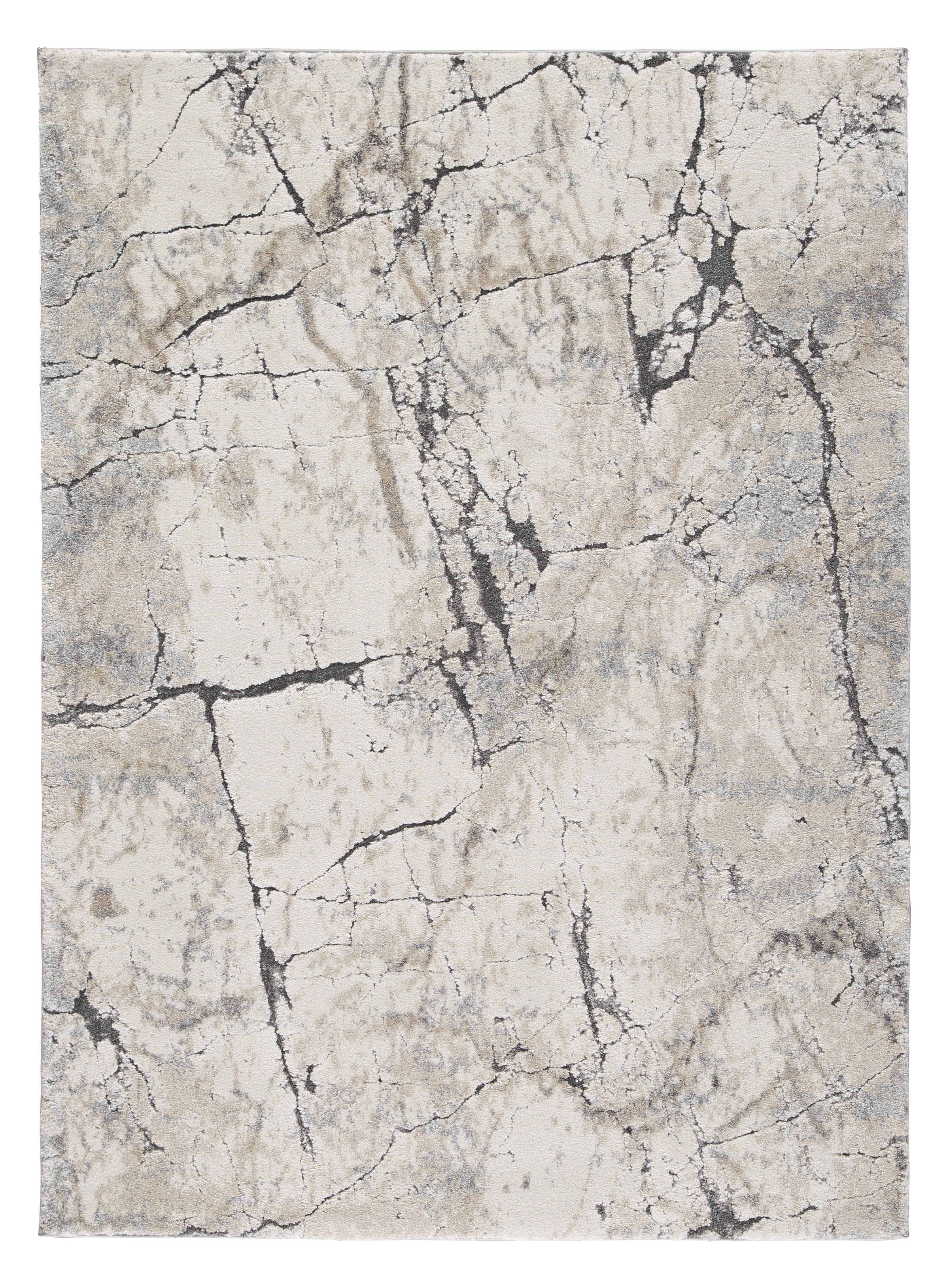 Ashley Furniture Wyscott Beige Gray Black Medium Rug