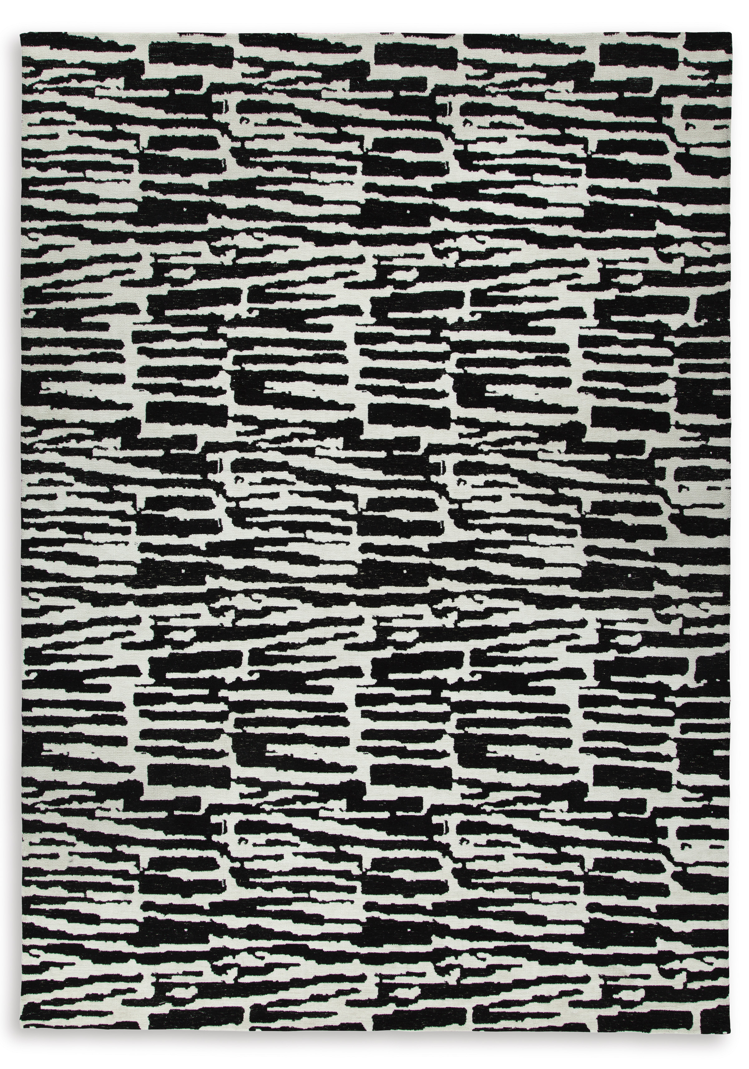 Ashley Furniture Bramshaw Black Ivory Extra Large Rug