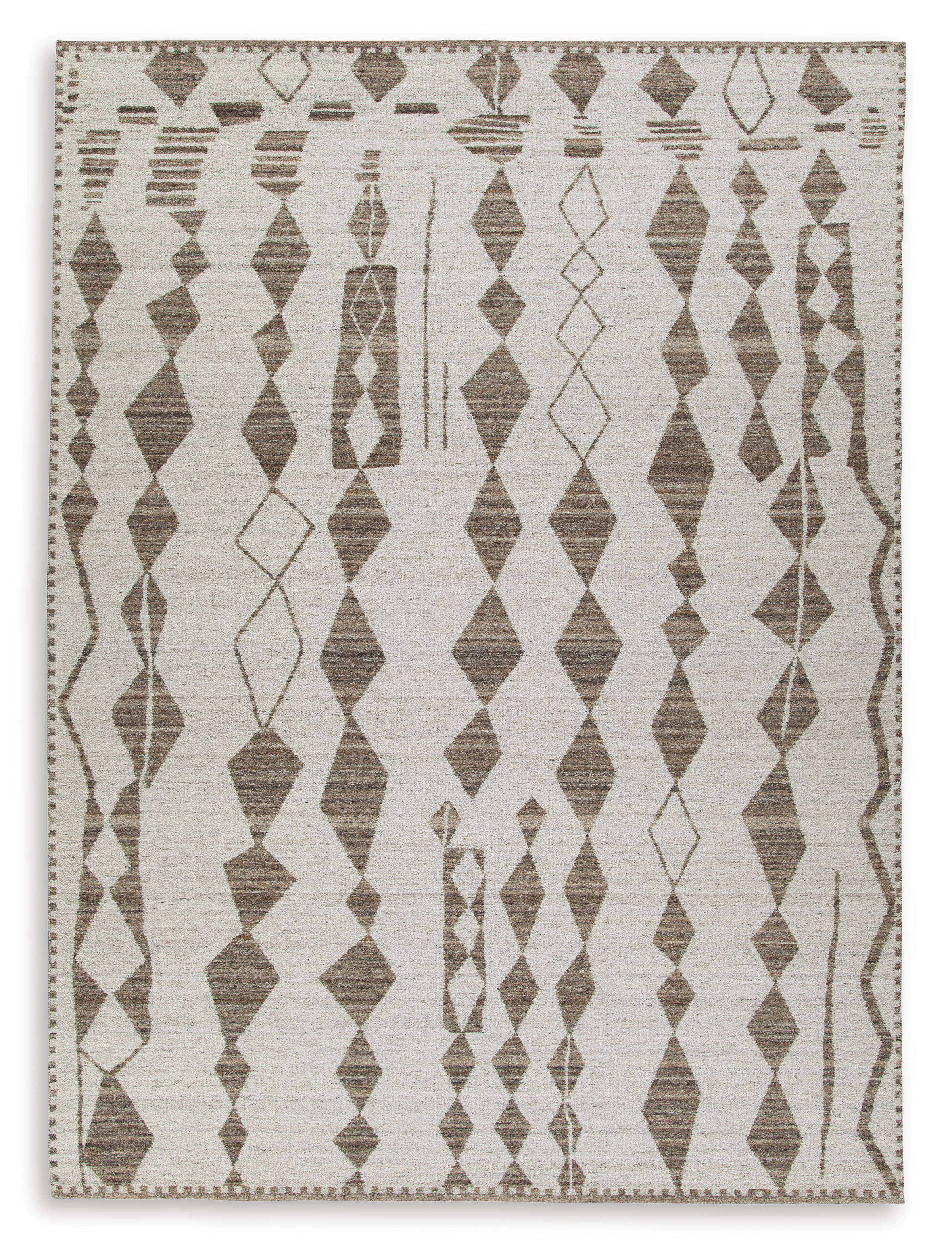 Ashley Furniture Brettler Beige Brown Extra Large Rug