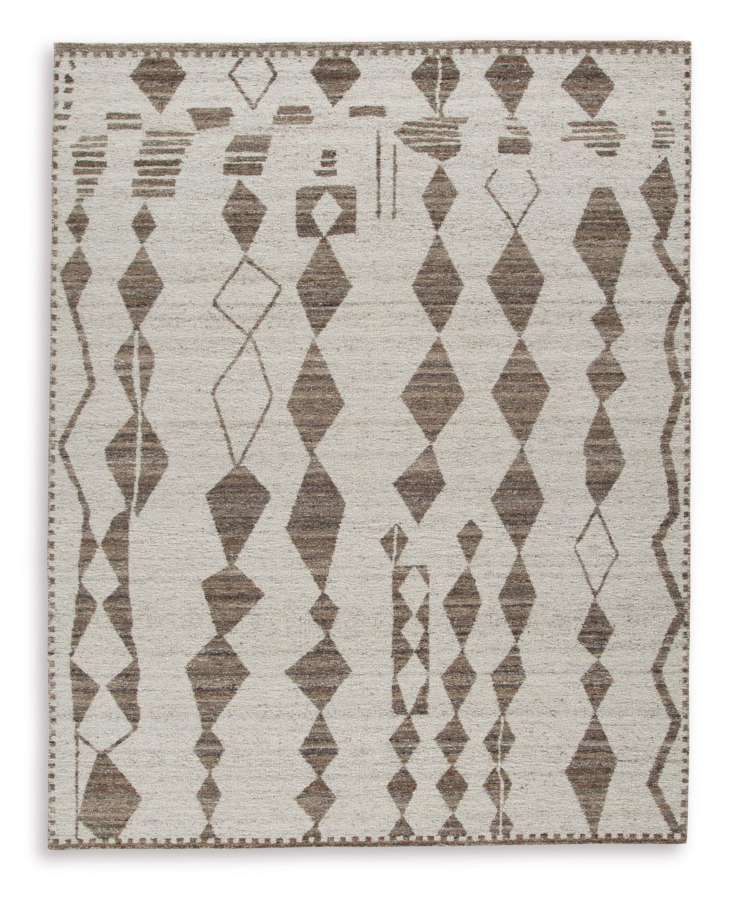 Ashley Furniture Brettler Beige Brown Large Rug