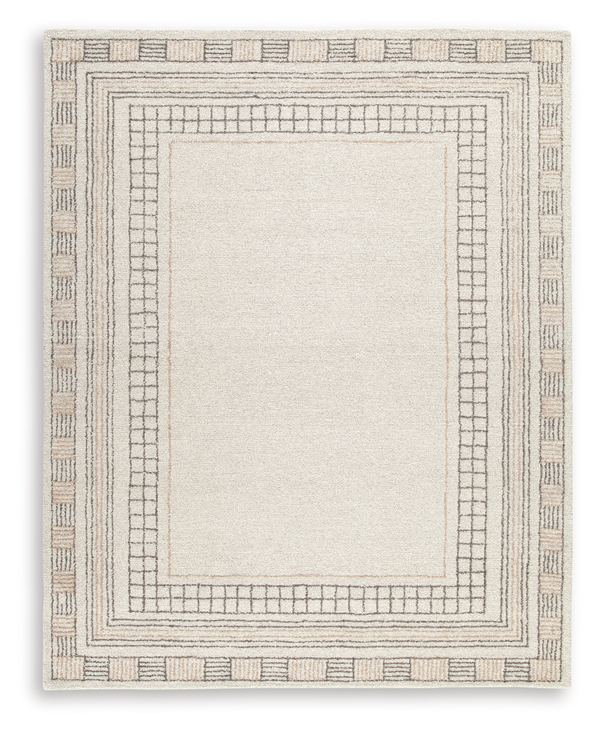 Ashley Furniture Idaman Taupe Brown Large Rug