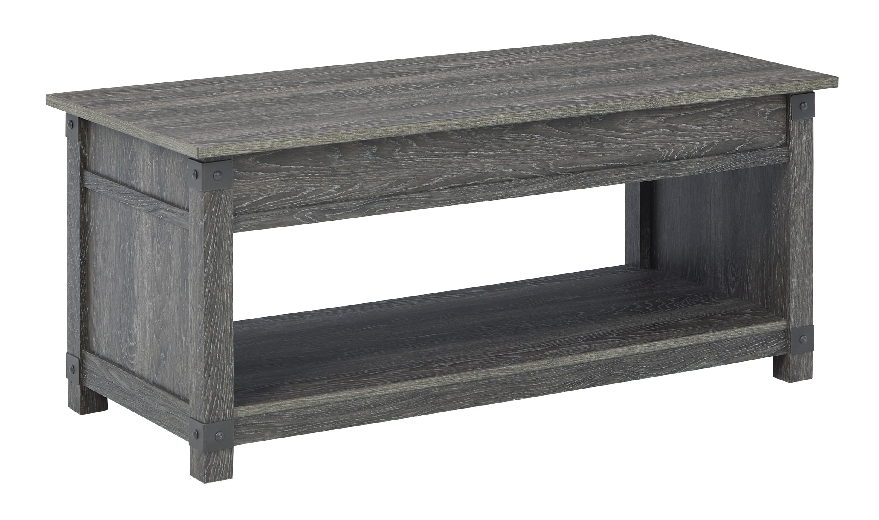 Ashley Furniture Freedan Grayish Brown Rectangle Lift Top Cocktail Table