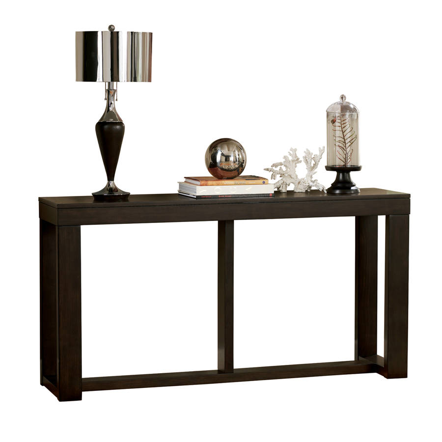 Ashley Furniture Watson Dark Brown Sofa Table