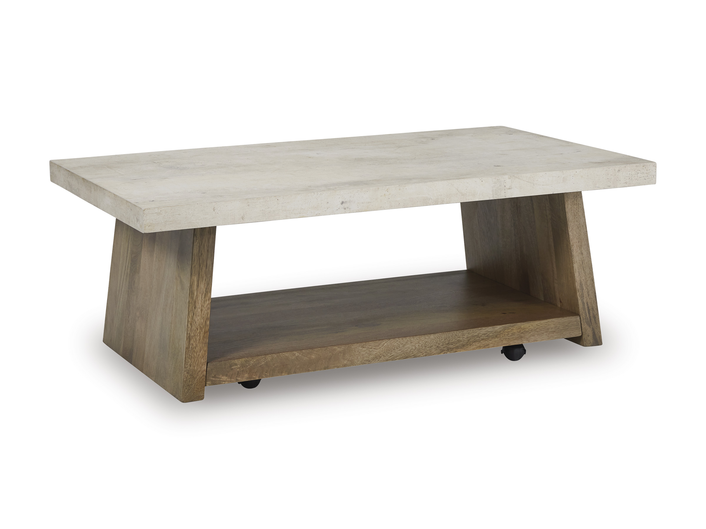 Ashley Furniture Brendalhouse Light Brown Rectangular Cocktail Table