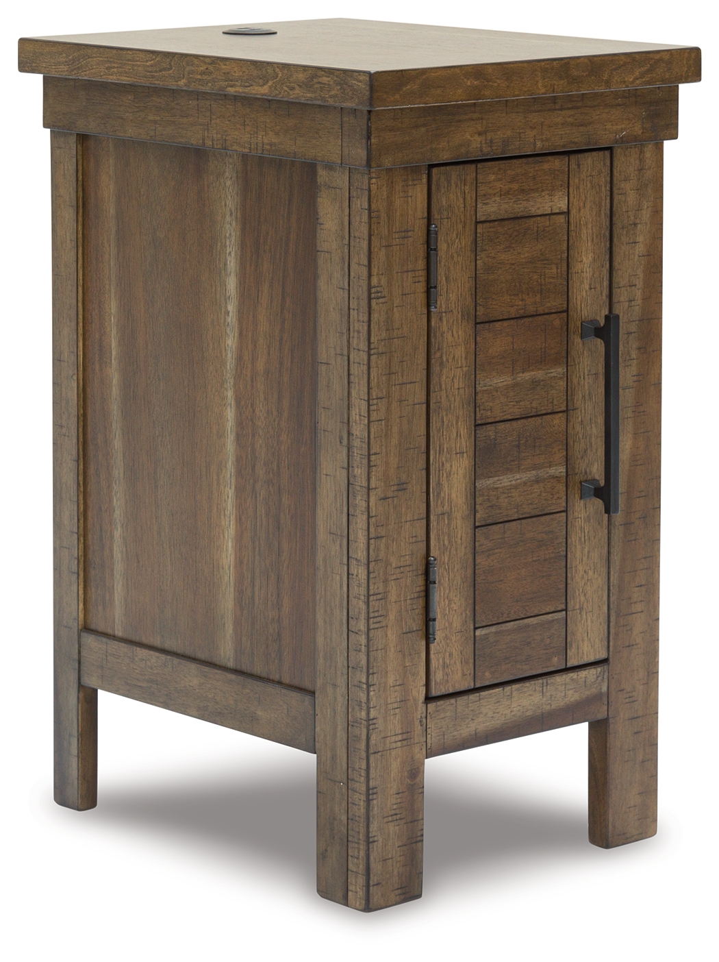 Ashley Furniture Moriville Grayish Brown Chair Side End Table