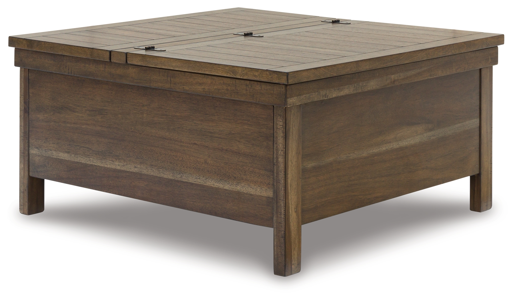 Ashley Furniture Moriville Grayish Brown Lift Top Cocktail Table