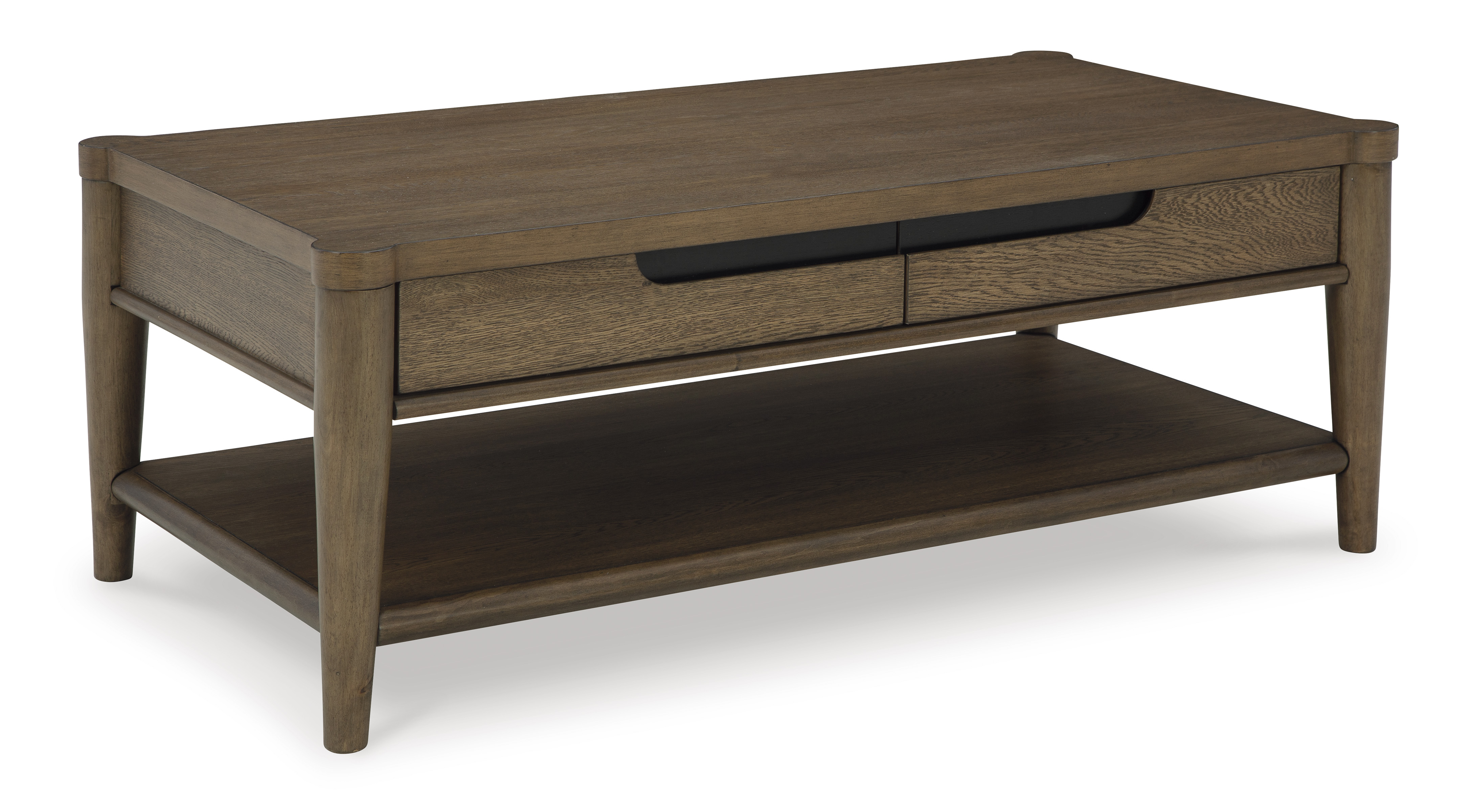 Ashley Furniture Roanhowe Brown Coffee Table Set T769-Set