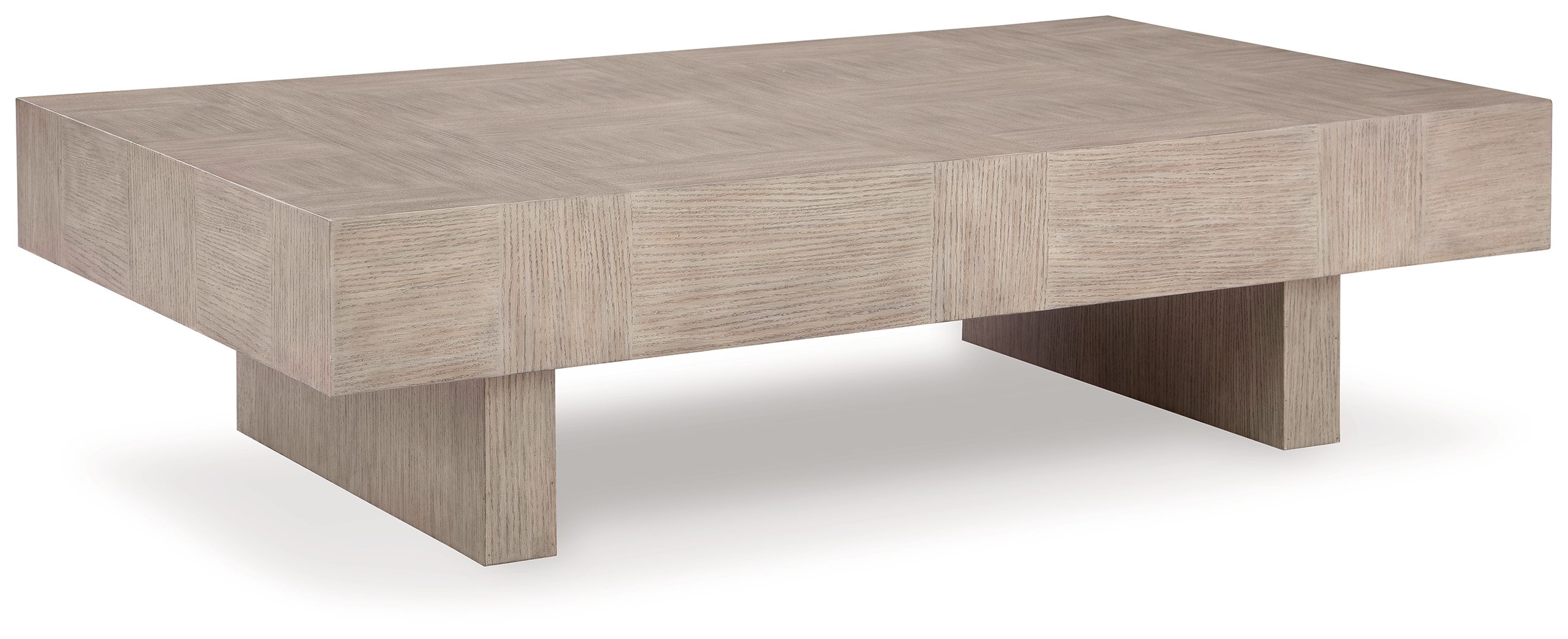 Ashley Furniture Jorlaina Light Grayish Brown Rectangular Cocktail Table