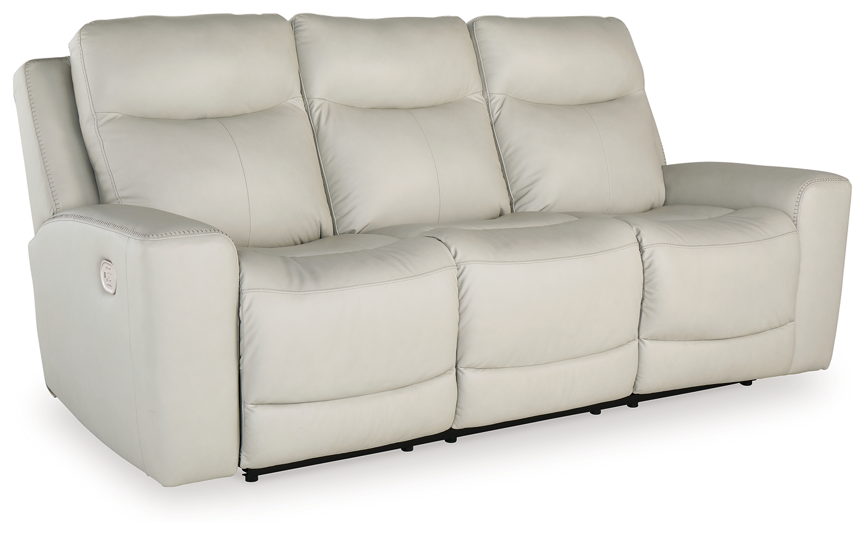 PWR Reclining Sofa w/Adj Headrest