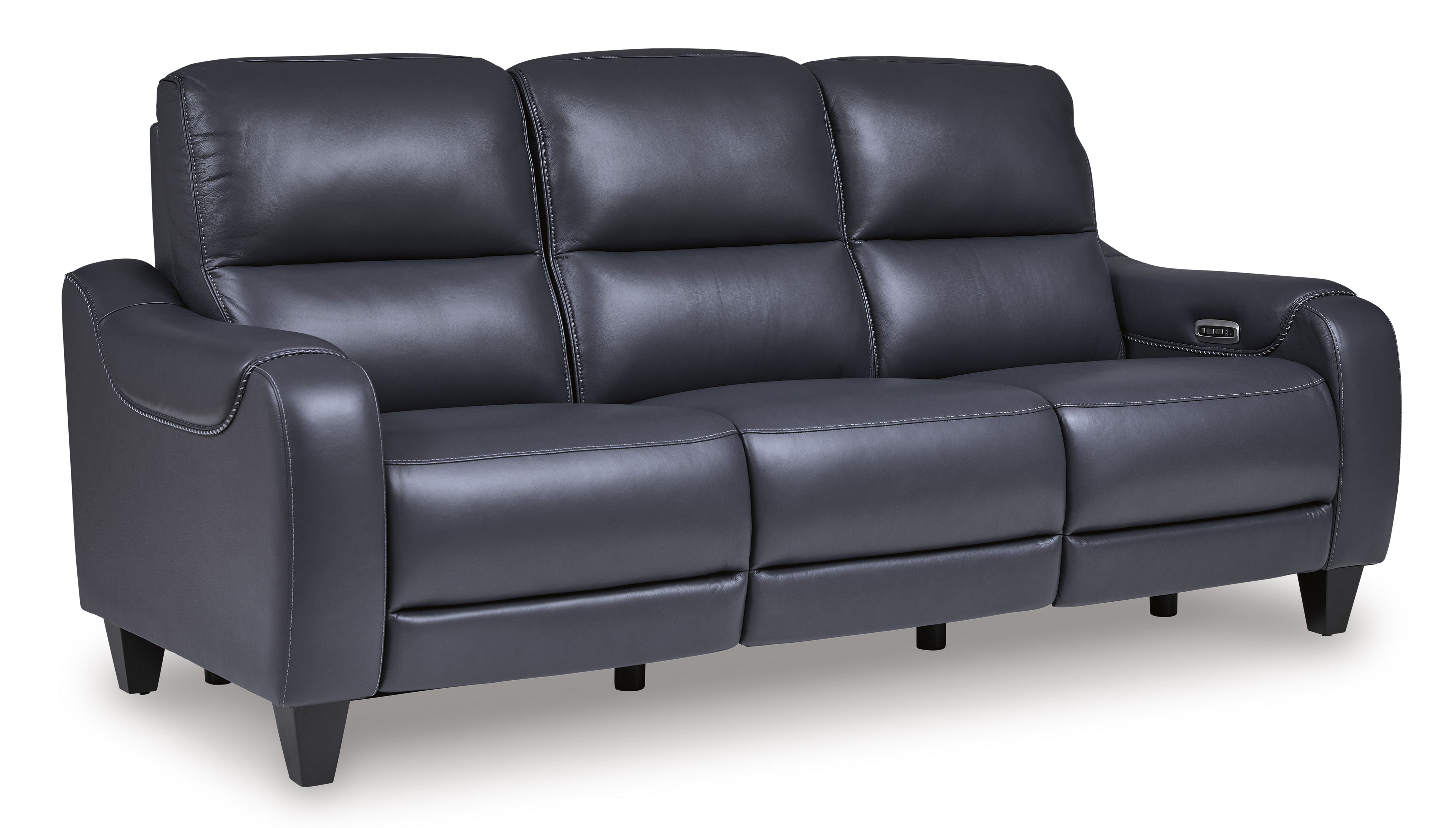 Ashley Furniture Mercomatic Ocean Power Reclining Sofa With Adjustable Headrest U7531115
