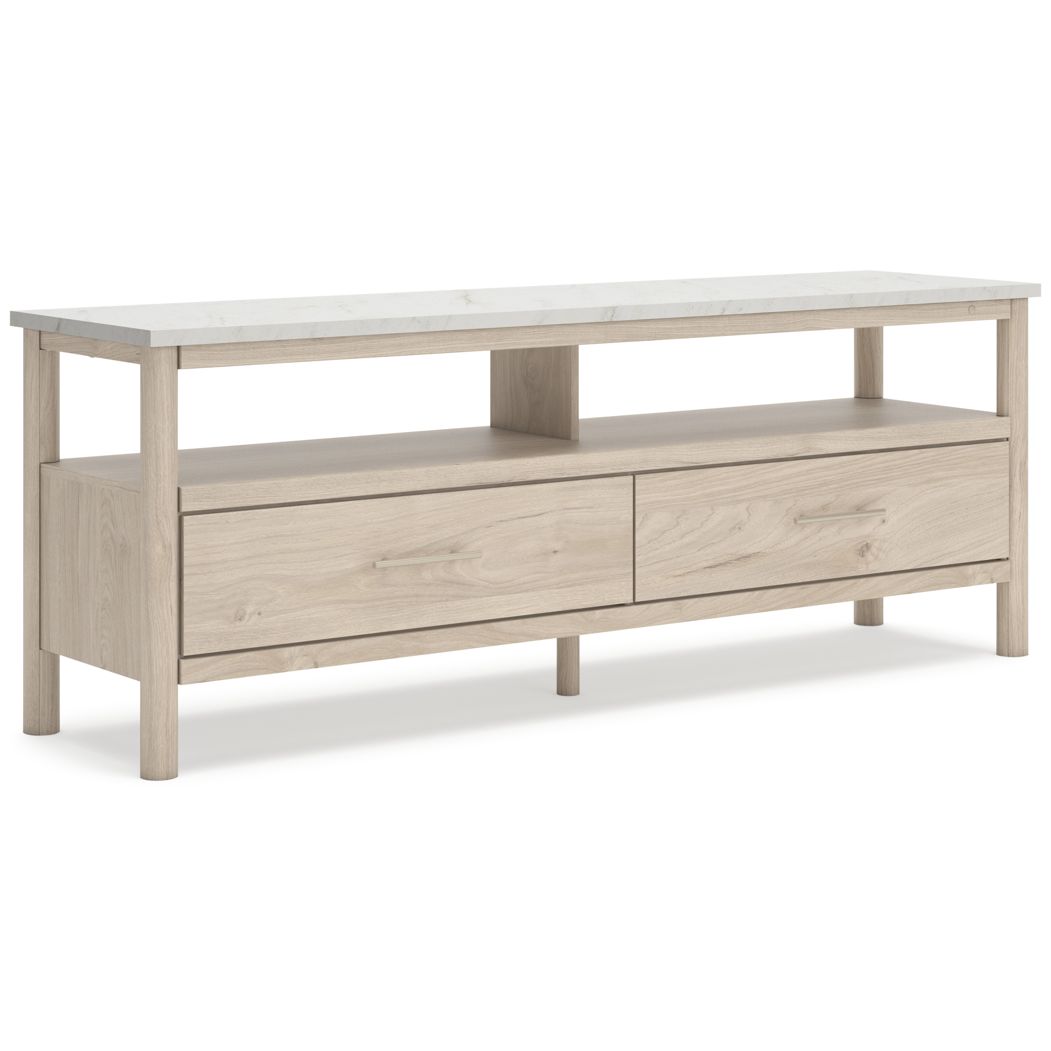 Ashley Furniture Cadmori Brown Beige Extra Large TV Stand