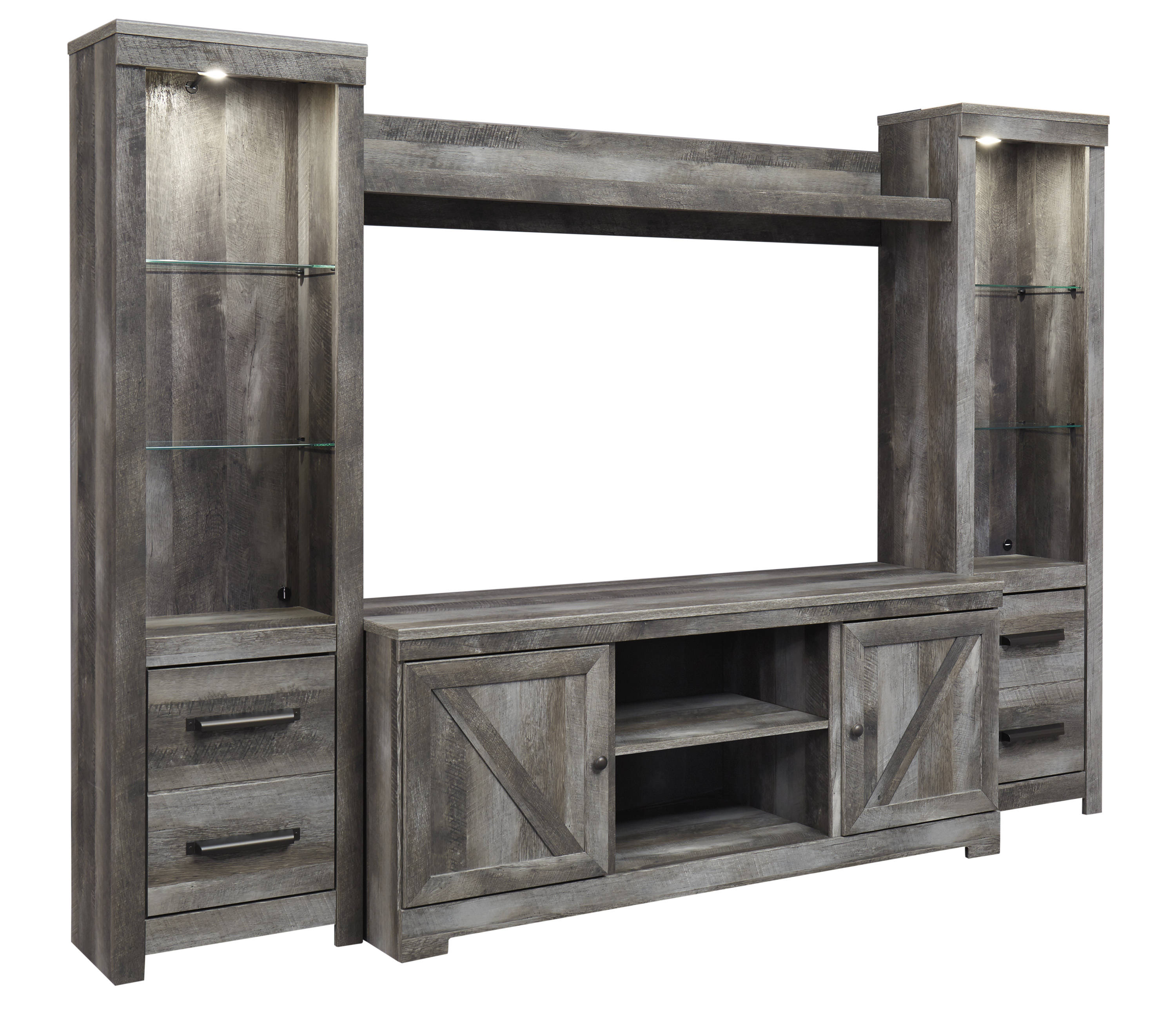 Ashley Furniture Wynnlow Gray Entertainment Center