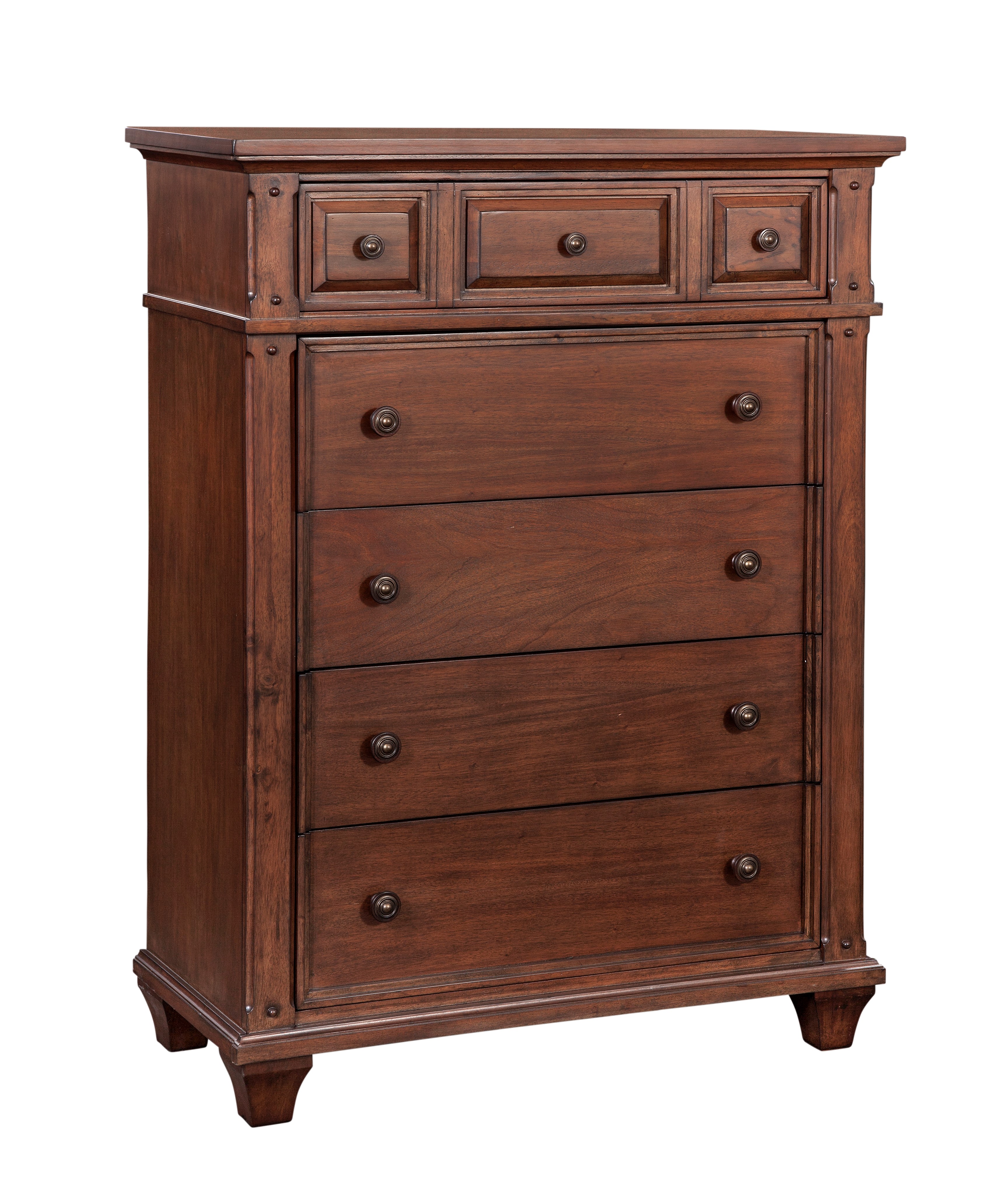 Sedona 5-Drawer Chest - Cinnamon Cherry