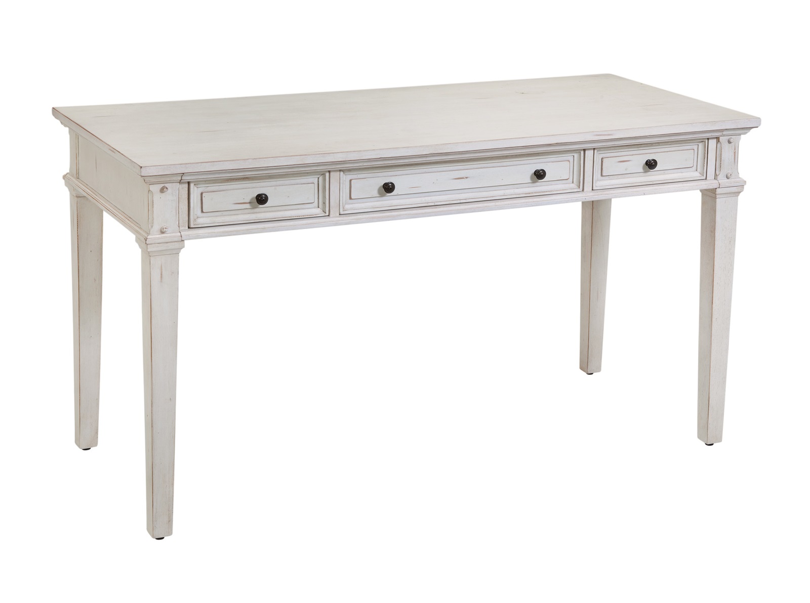 American Woodcrafters Sedona Cobblestone White 54 Inch Writing Desk