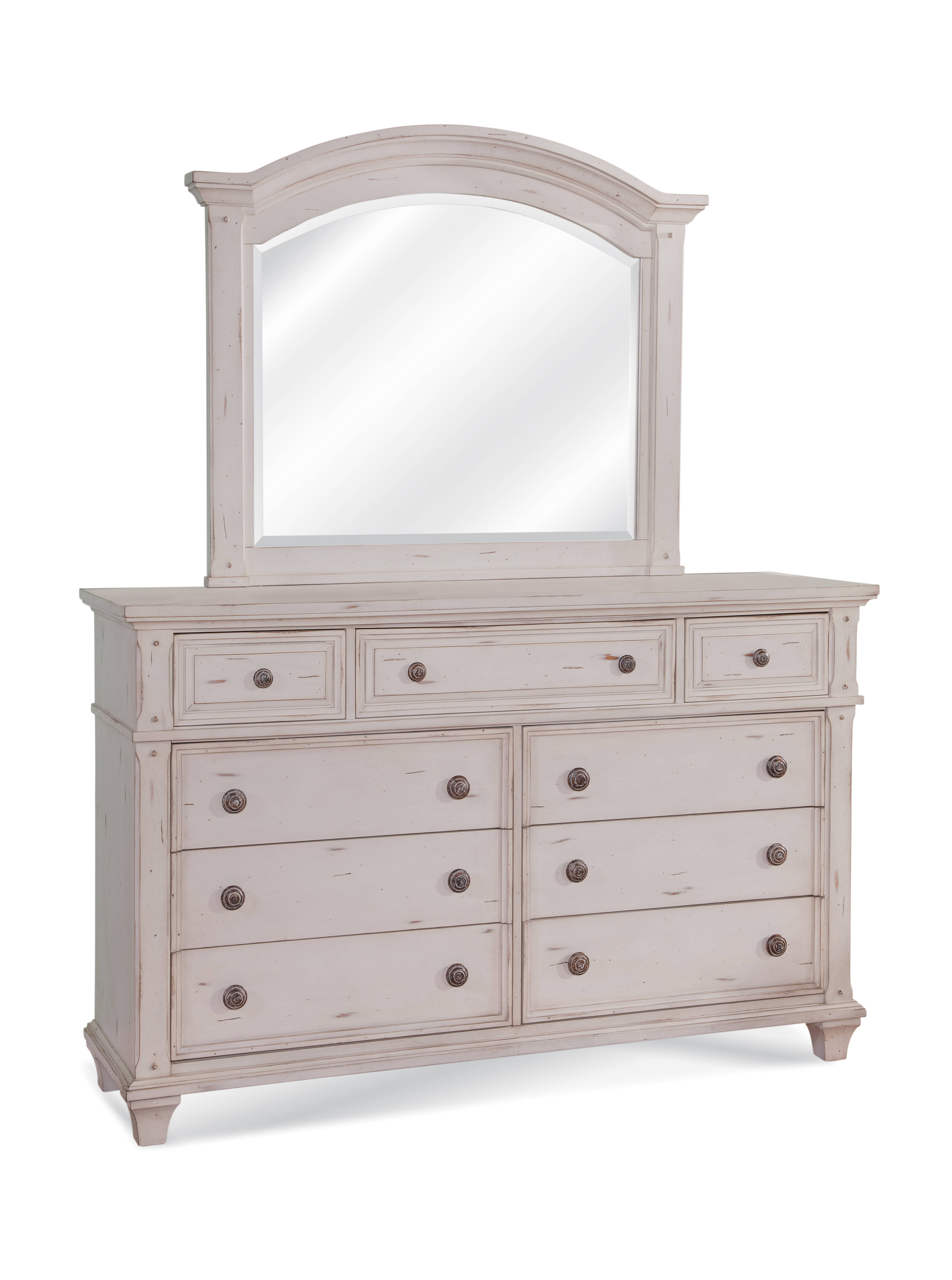 American Woodcrafters Sedona Dresser and Mirror