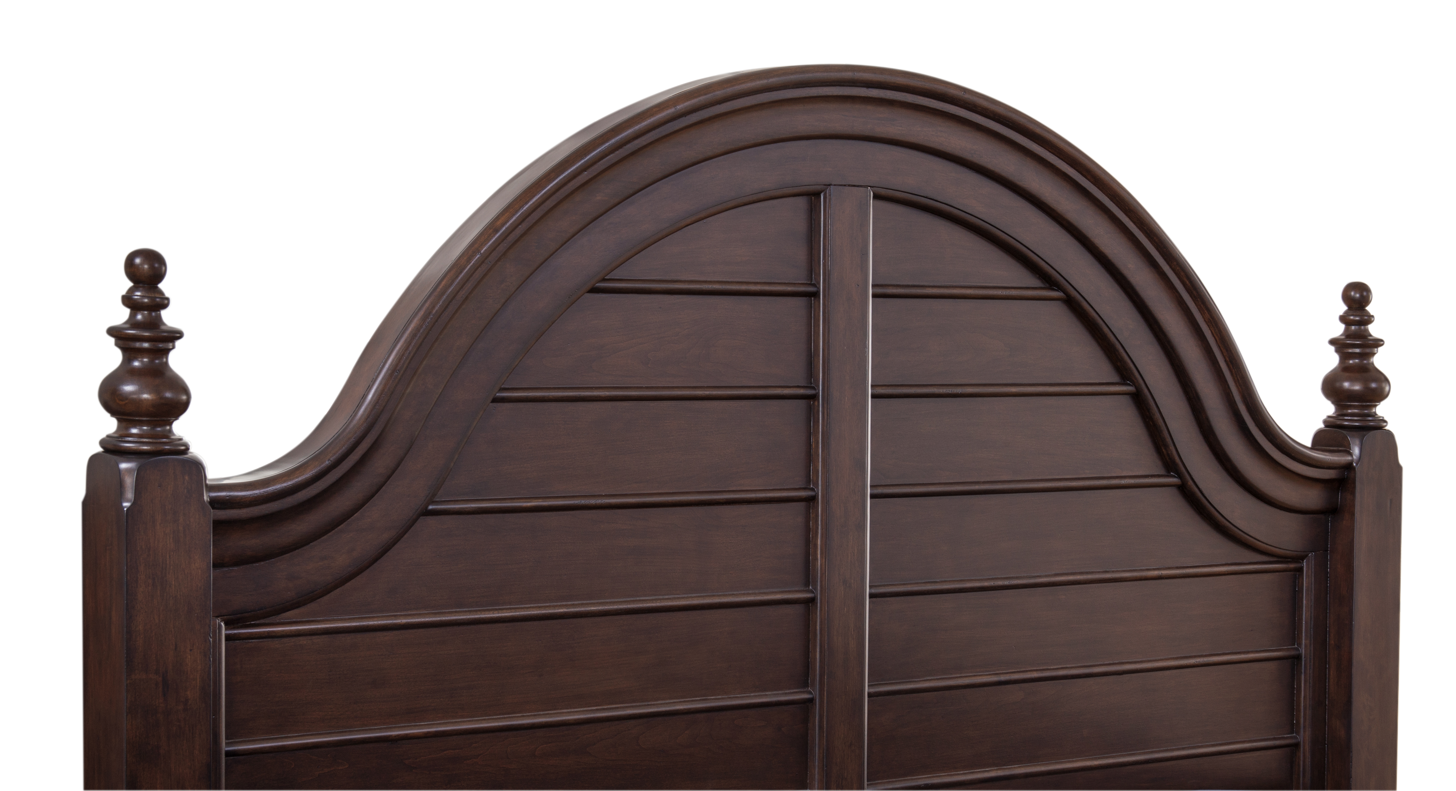 Rodanthe 6/6 Poster Headboard - Cherry Brunette