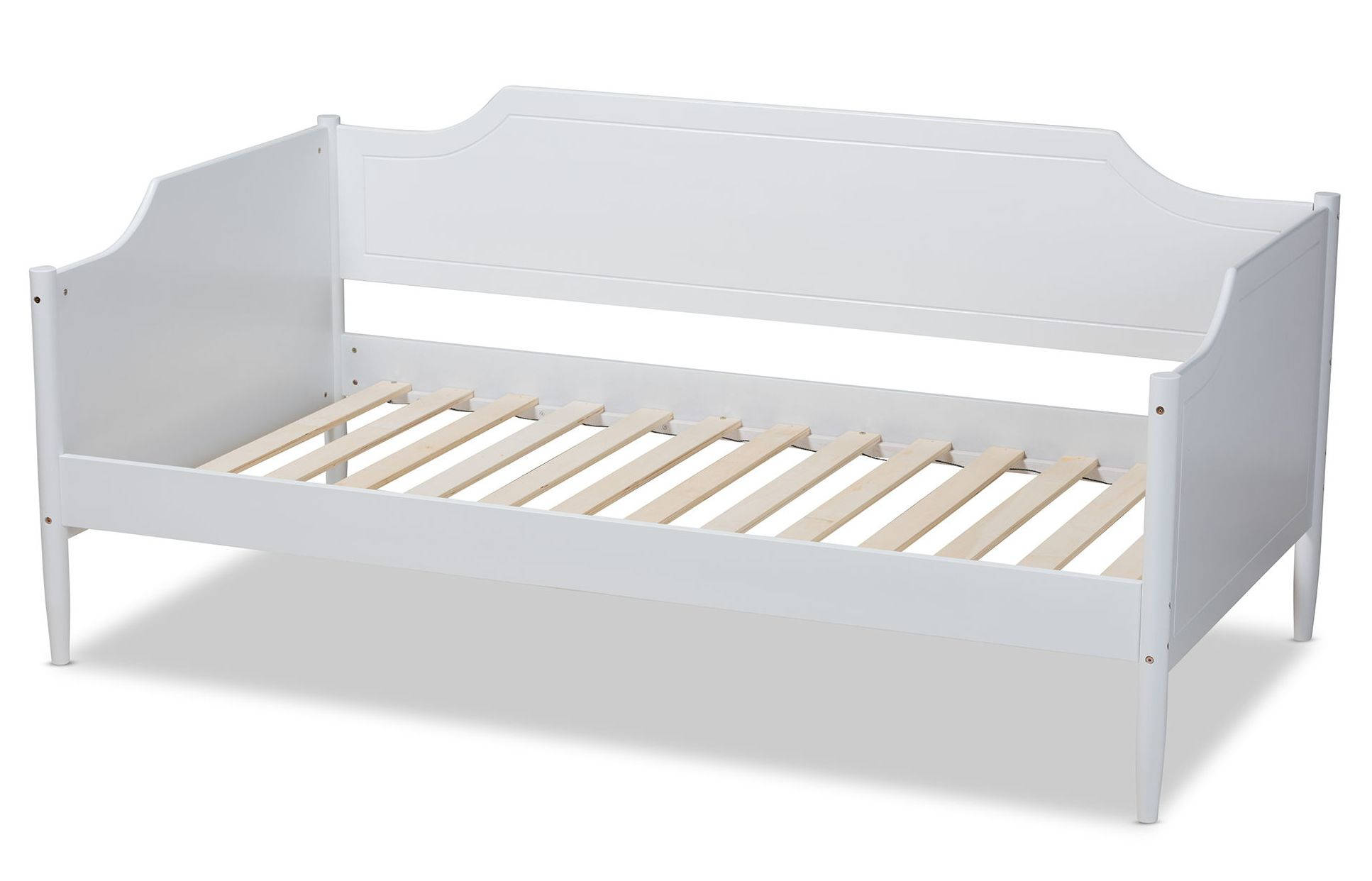 Baxton Studio Alya White Wood Twin Daybed
