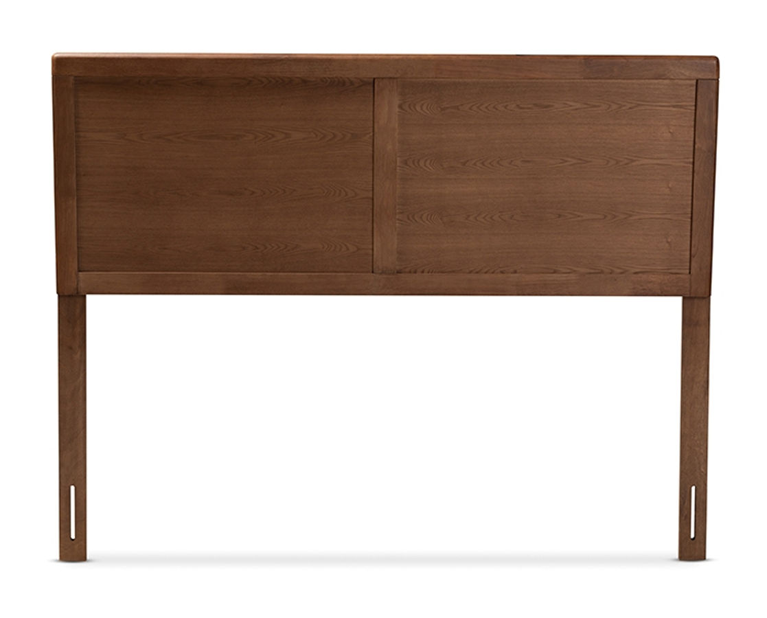 Baxton Studio Raya Walnut Brown Wood Full Headboard BAX-MG97033-ASH-WALNUT-HB-FULL Baxton Studio Raya Walnut Brown Wood Full Headboard BAX-MG97033-ASH-WALNUT-HB-FULL
