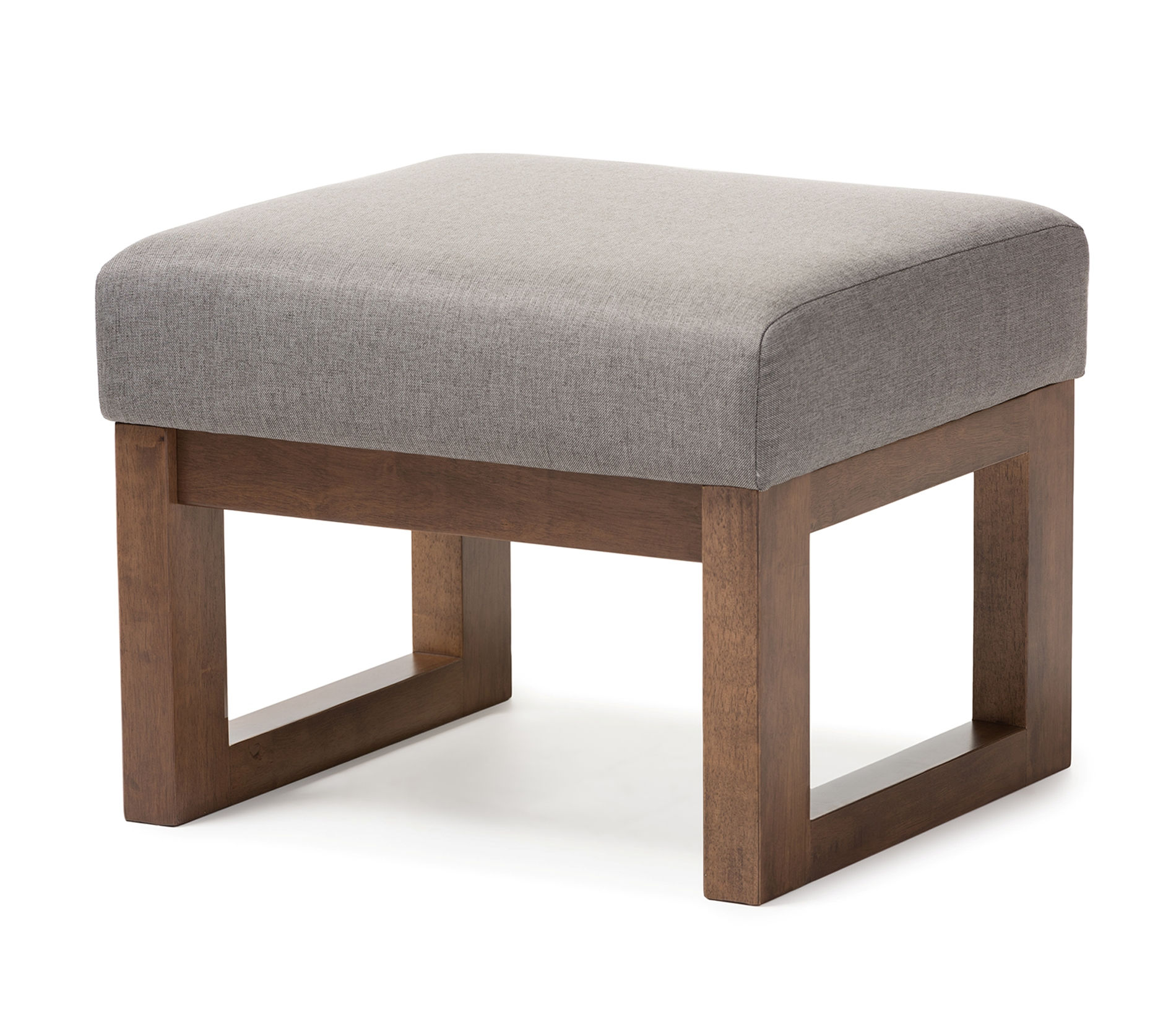 Baxton Studio Yashiya Rocking Chair and Ottoman