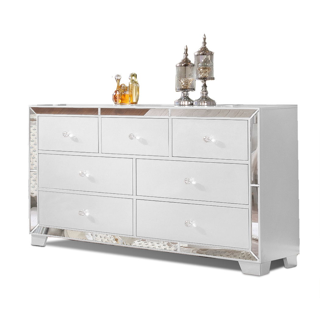 Bella Esprit Belisa White Wood Dresser